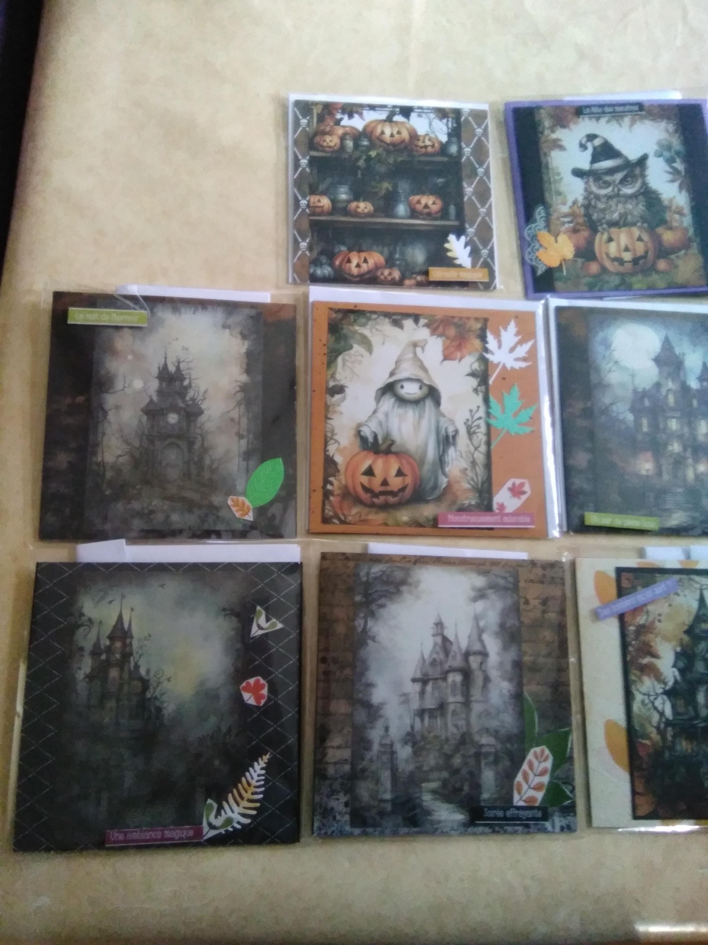 troc de troc lot cartes double et enveloppes, très bon état image 0