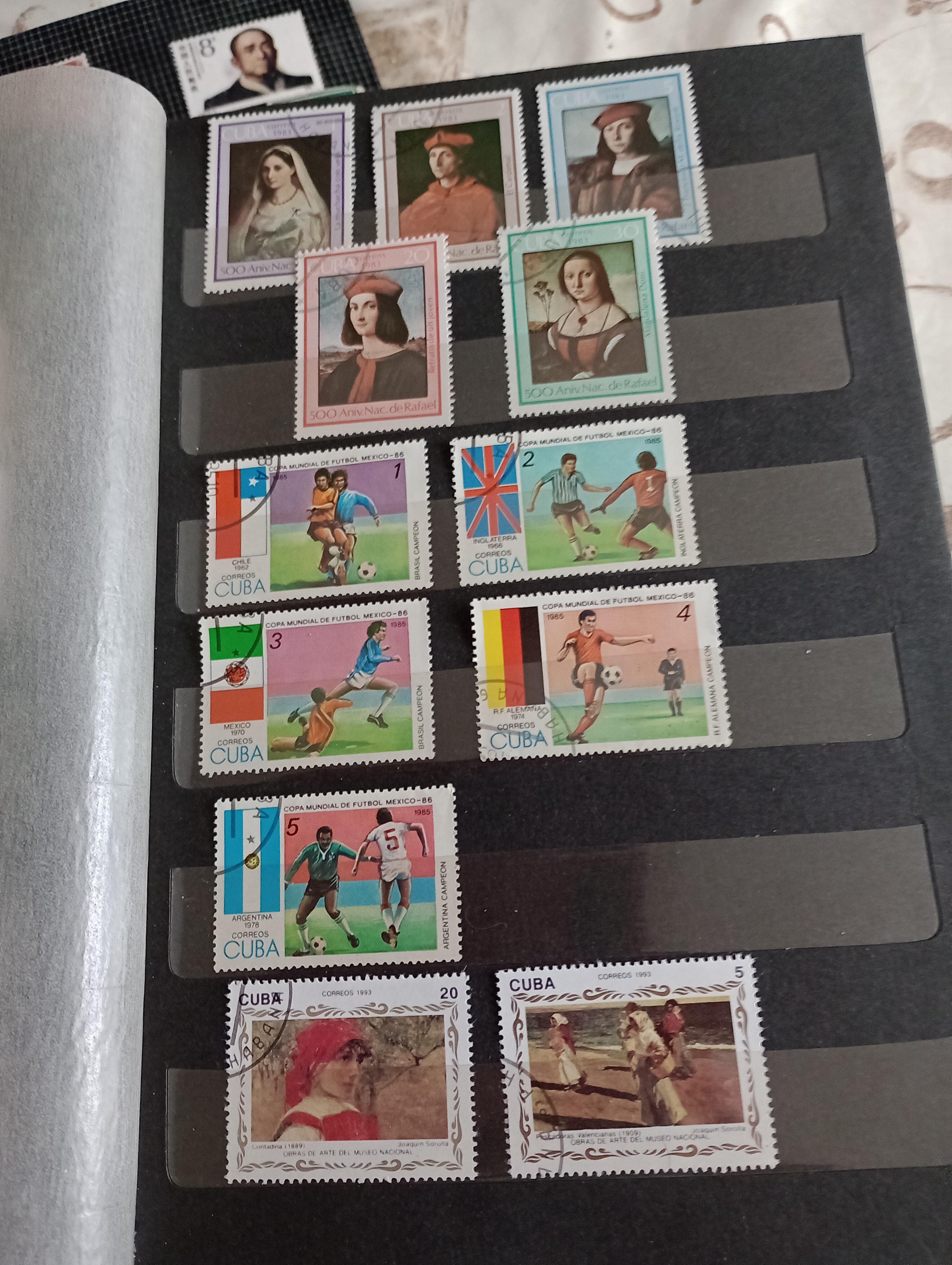 troc de troc réservé noursef lot timbres cuba image 1