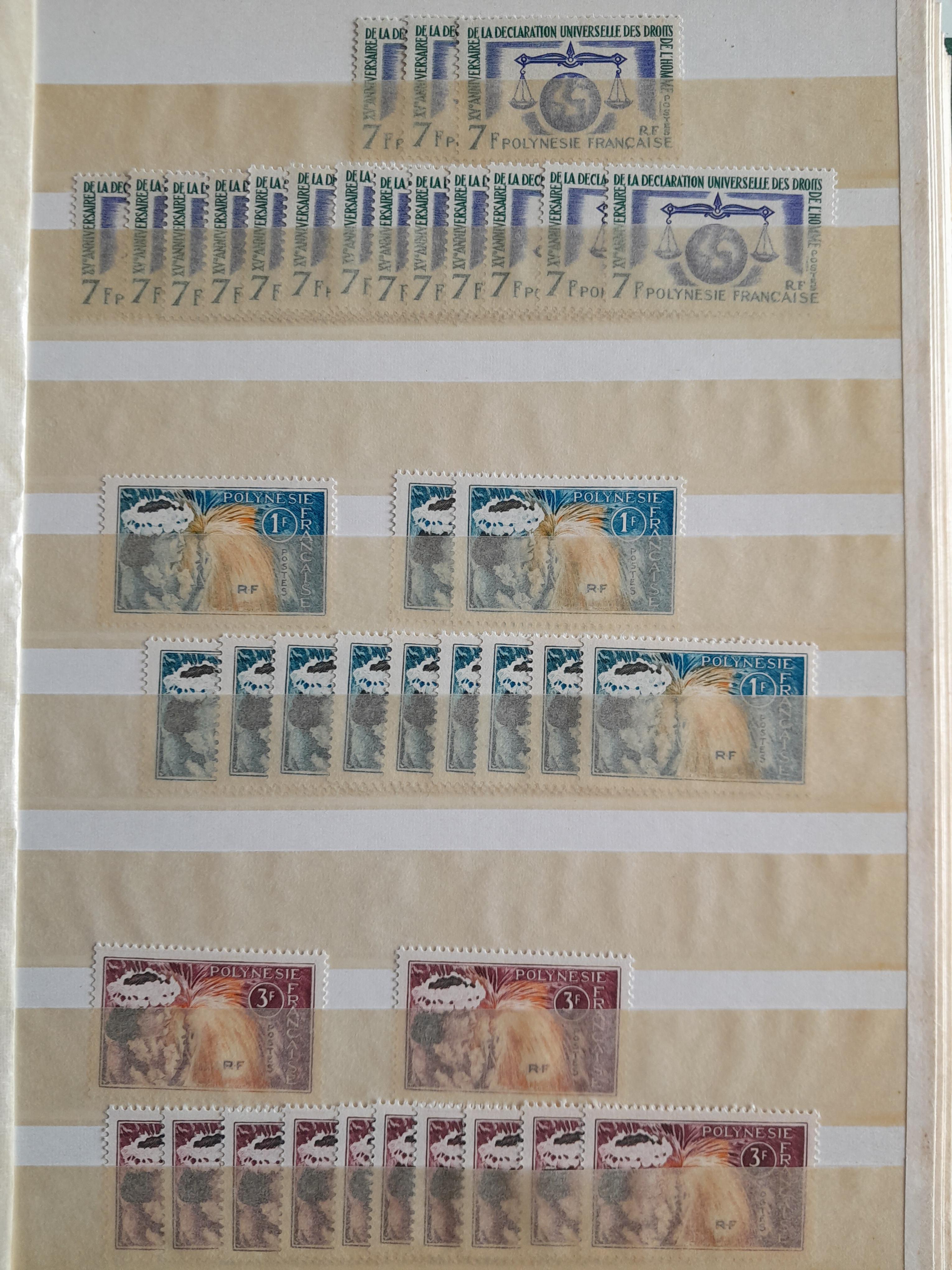 troc de troc echange timbres de polynésie française contre flyers uniquement image 0