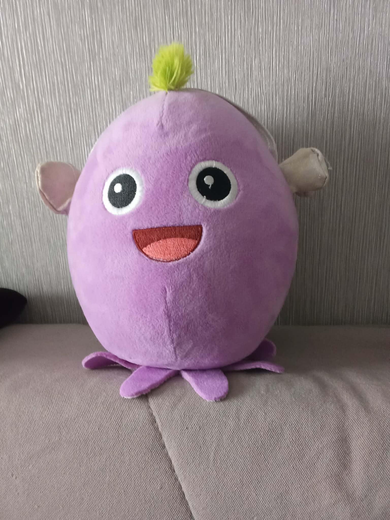 troc de troc grosse peluche mauve  6 noisettes image 0