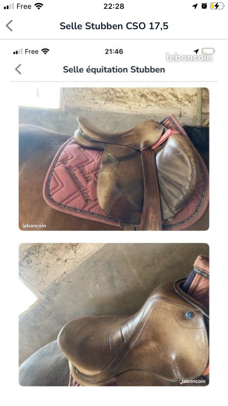 troc de troc selle équitation stubben image 0