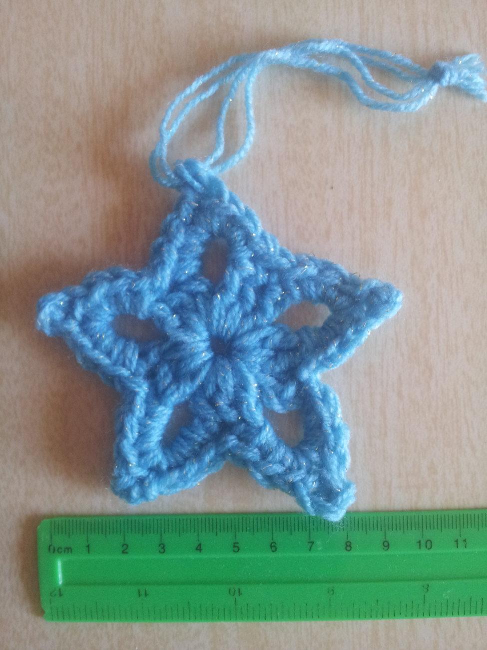 troc de troc etoile au crochet faite main #3 image 1