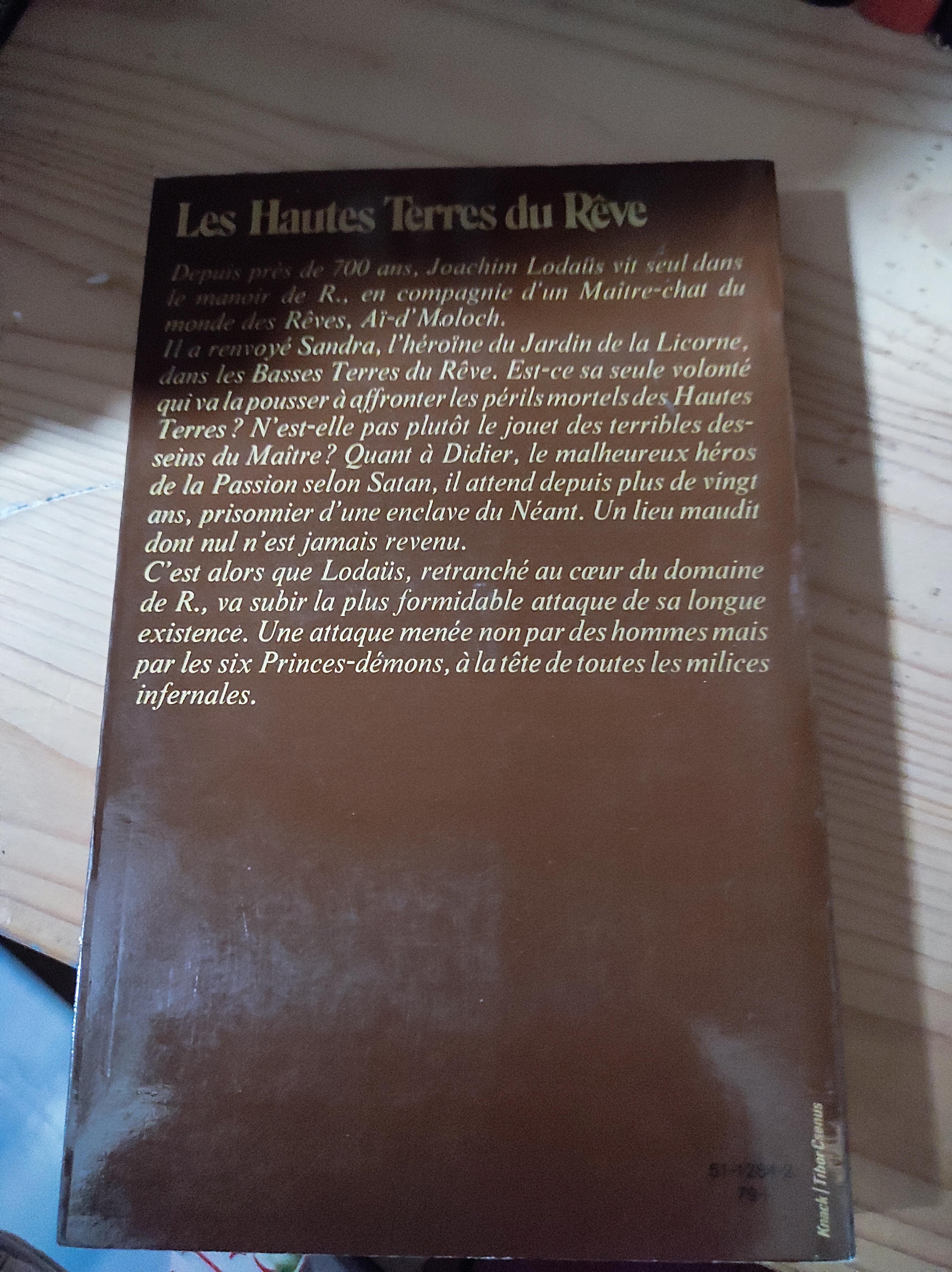 troc de troc livre les hautes terres du rêve image 1