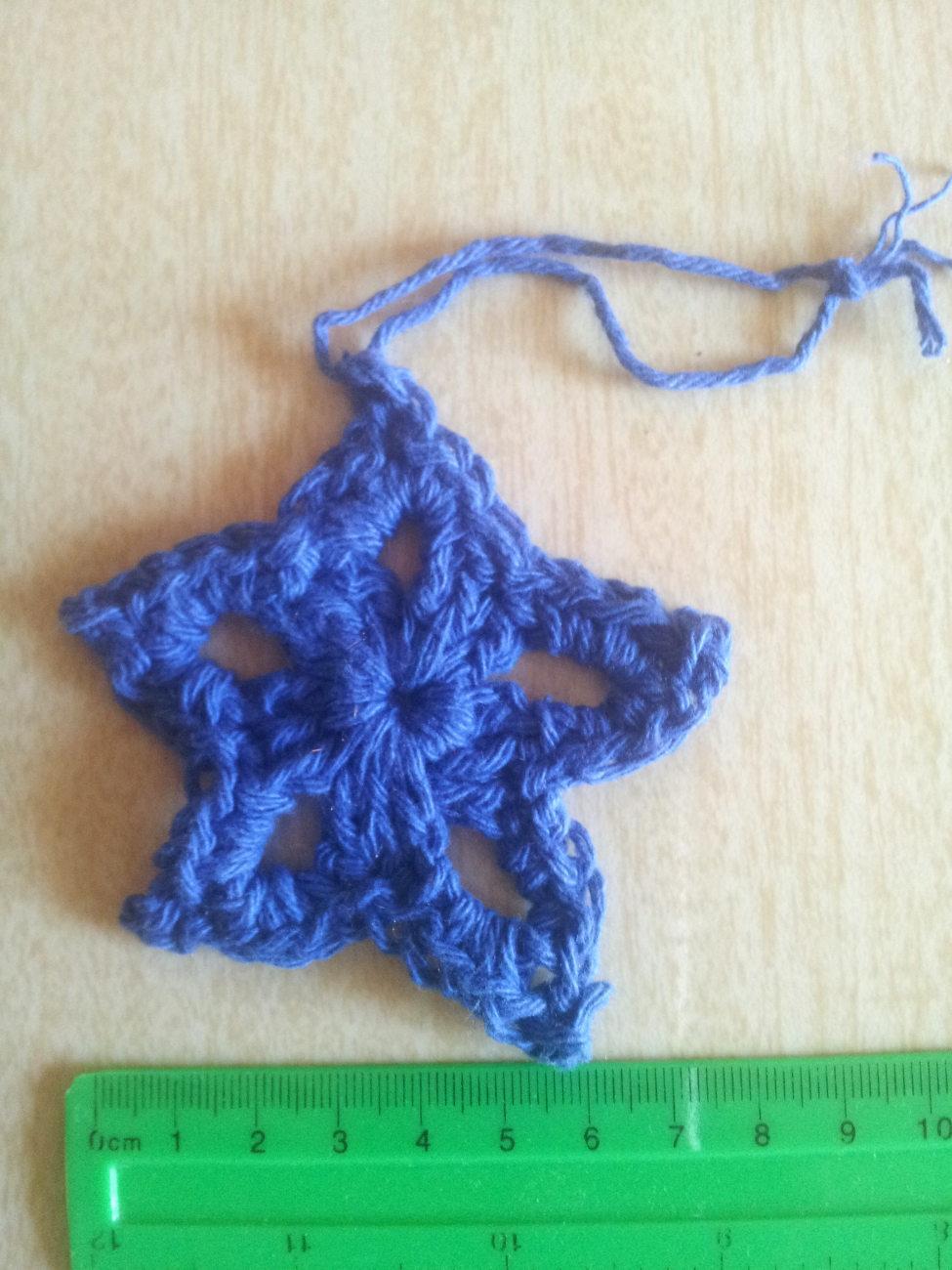 troc de troc etoile au crochet faite main #5 image 0