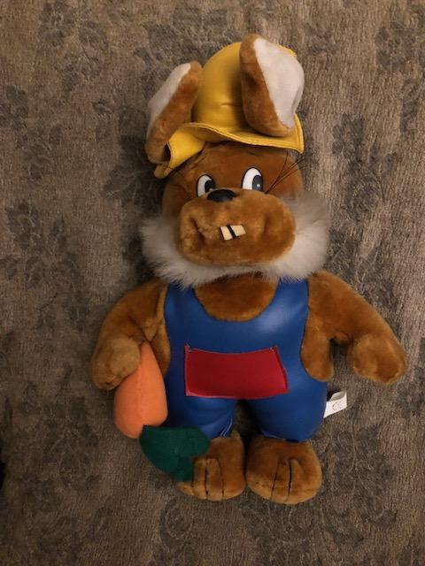troc de troc peluche lapin à partir de 3 ans 36cm approx. image 0