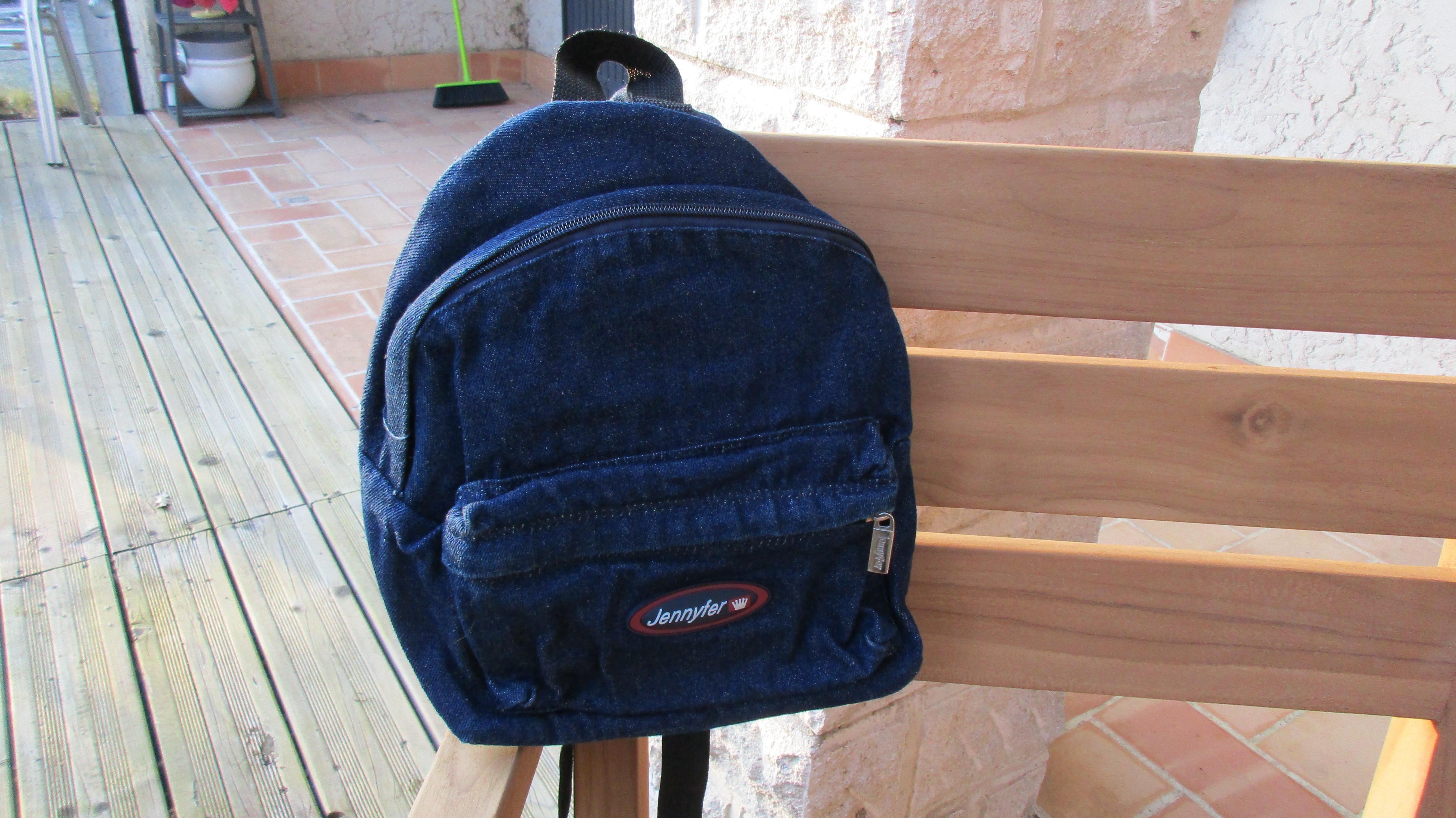 troc de troc sac jean vintage jennyfer tbé image 0