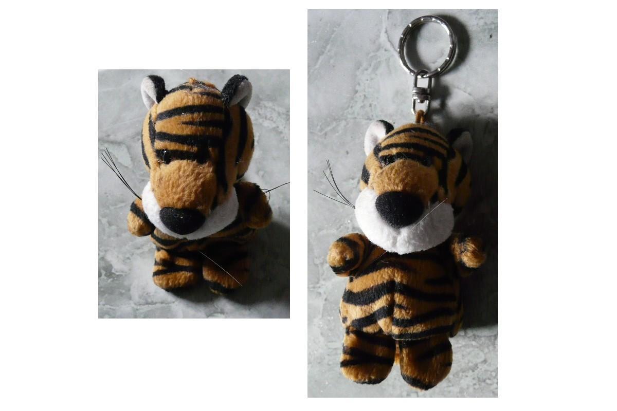 troc de troc porte clÉ peluche tigre image 0