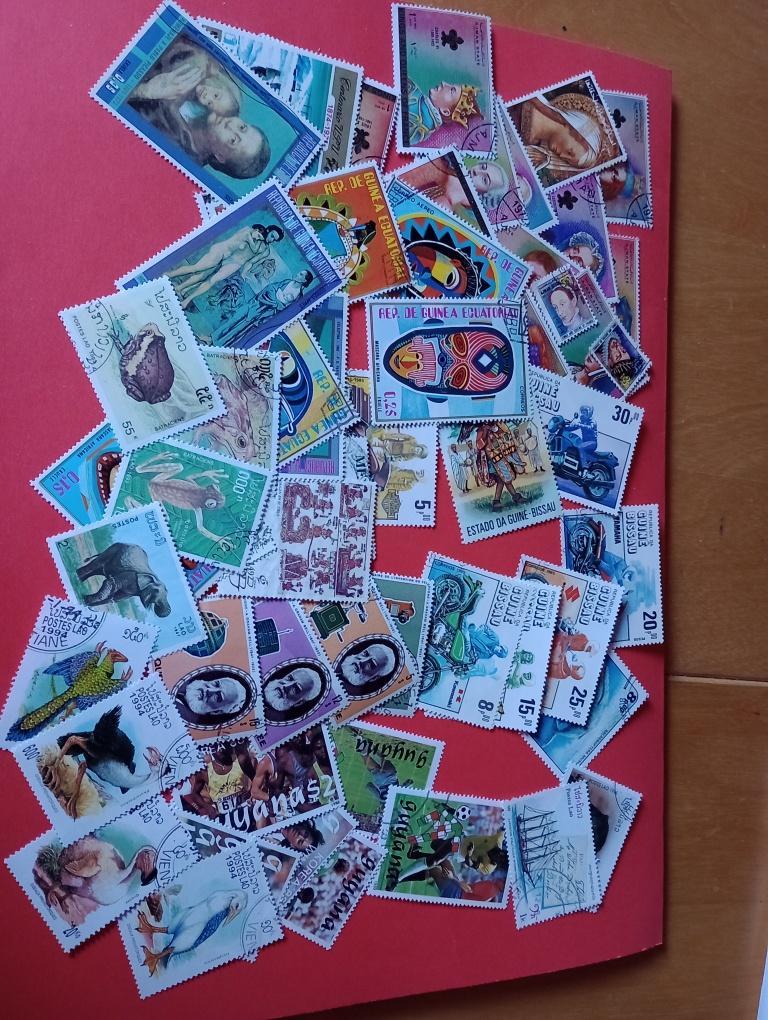 troc de troc reserve lot 55 timbres du monde (lot a) image 0