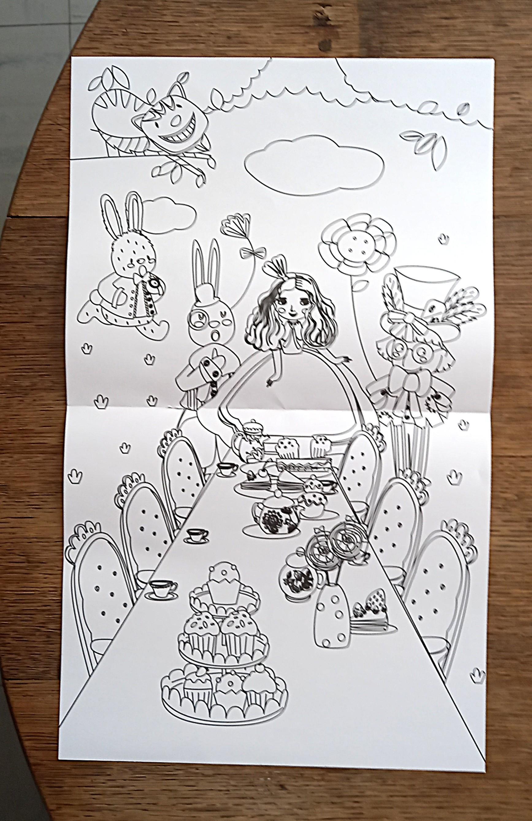 troc de troc poster "alice au pays des merveilles". image 0