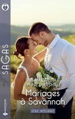 troc de troc livre hatlequin sagas - mariages à savannah intégrale image 0