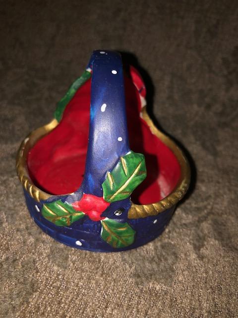 troc de troc petit panier de céramique diam. approx. 7cm image 1