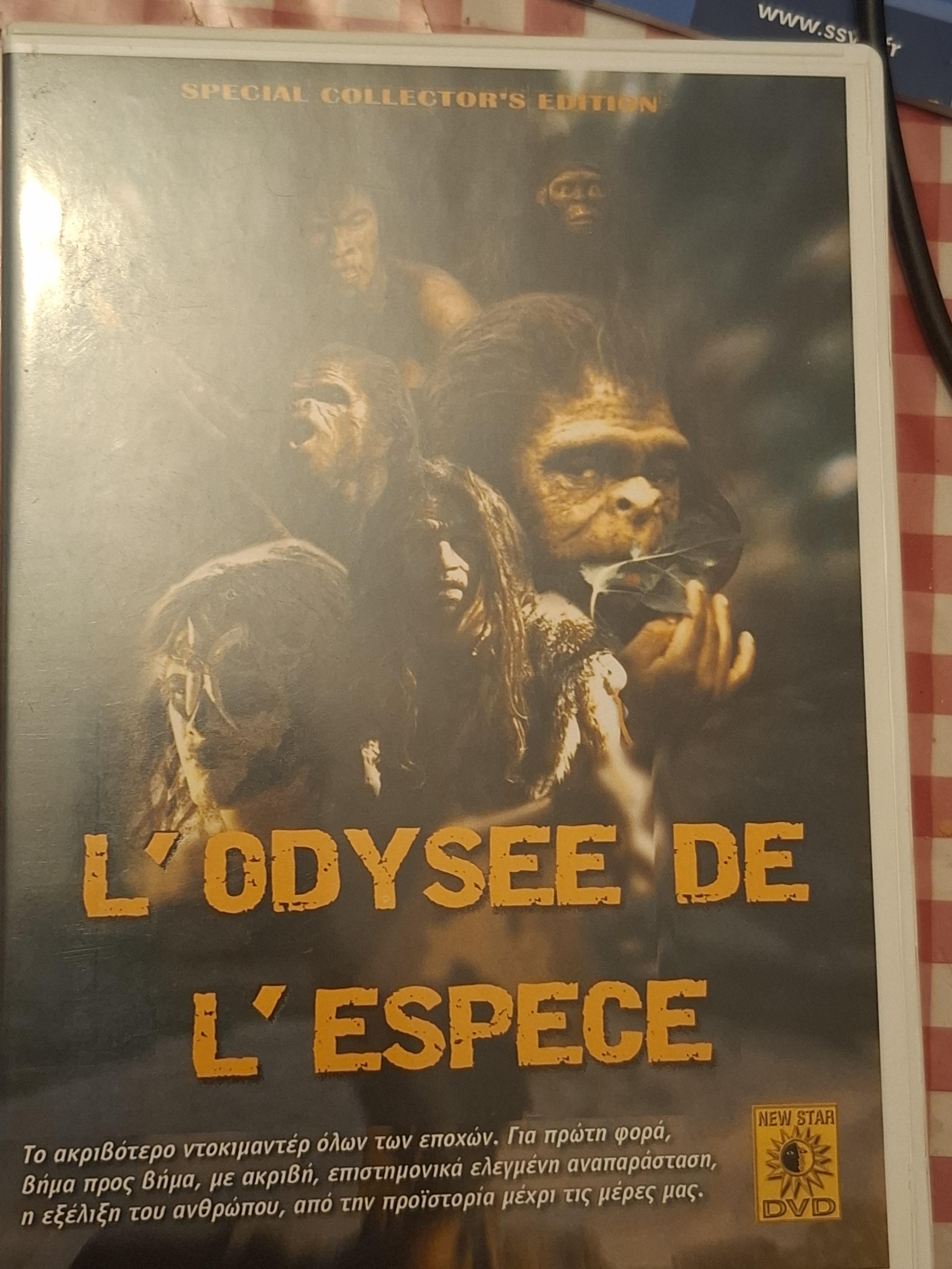 troc de troc dvd les odyssée de l espece image 0