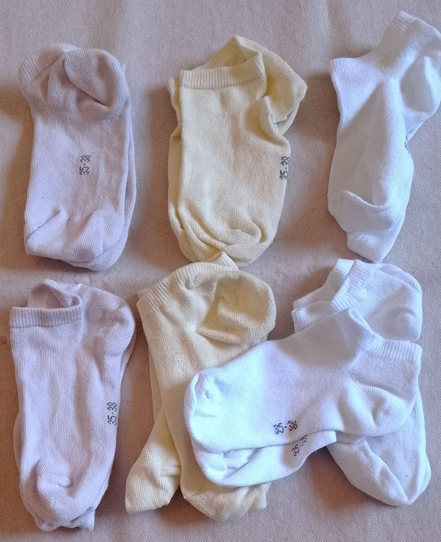 troc de troc reserve et envoyé lot 7 paires de socquettes, neuf image 0