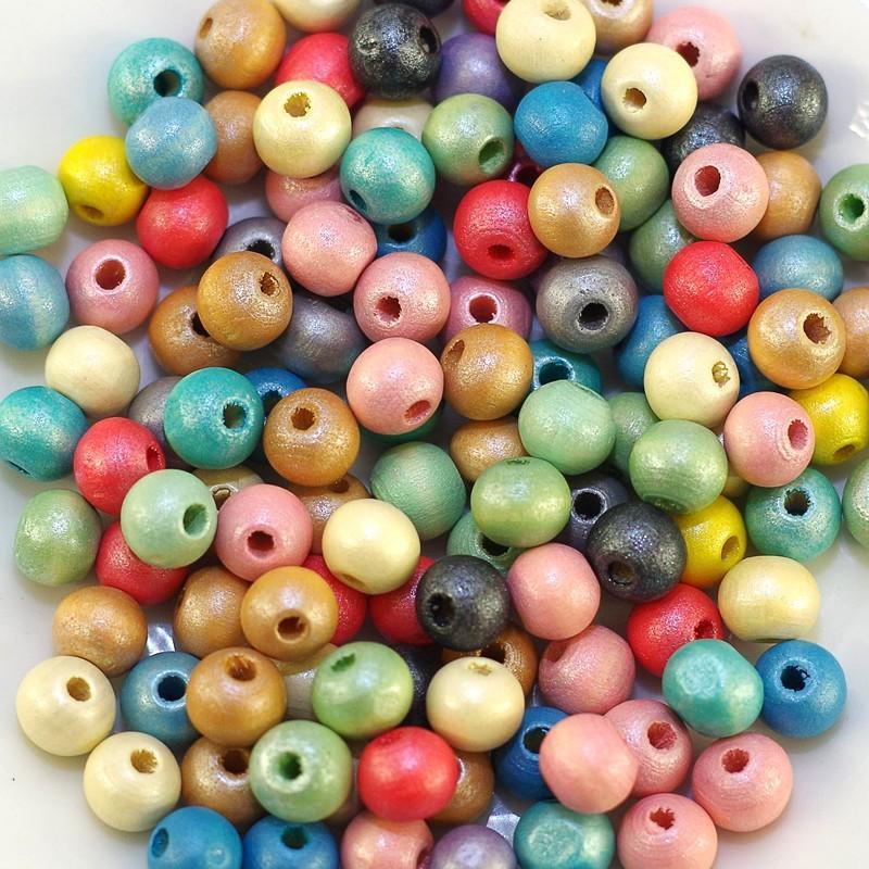 troc de troc perles en bois et/ou métal de toutes tailles et couleurs image 1