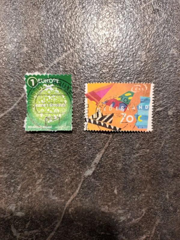 troc de troc timbres du monde - belgique & pays bas image 0