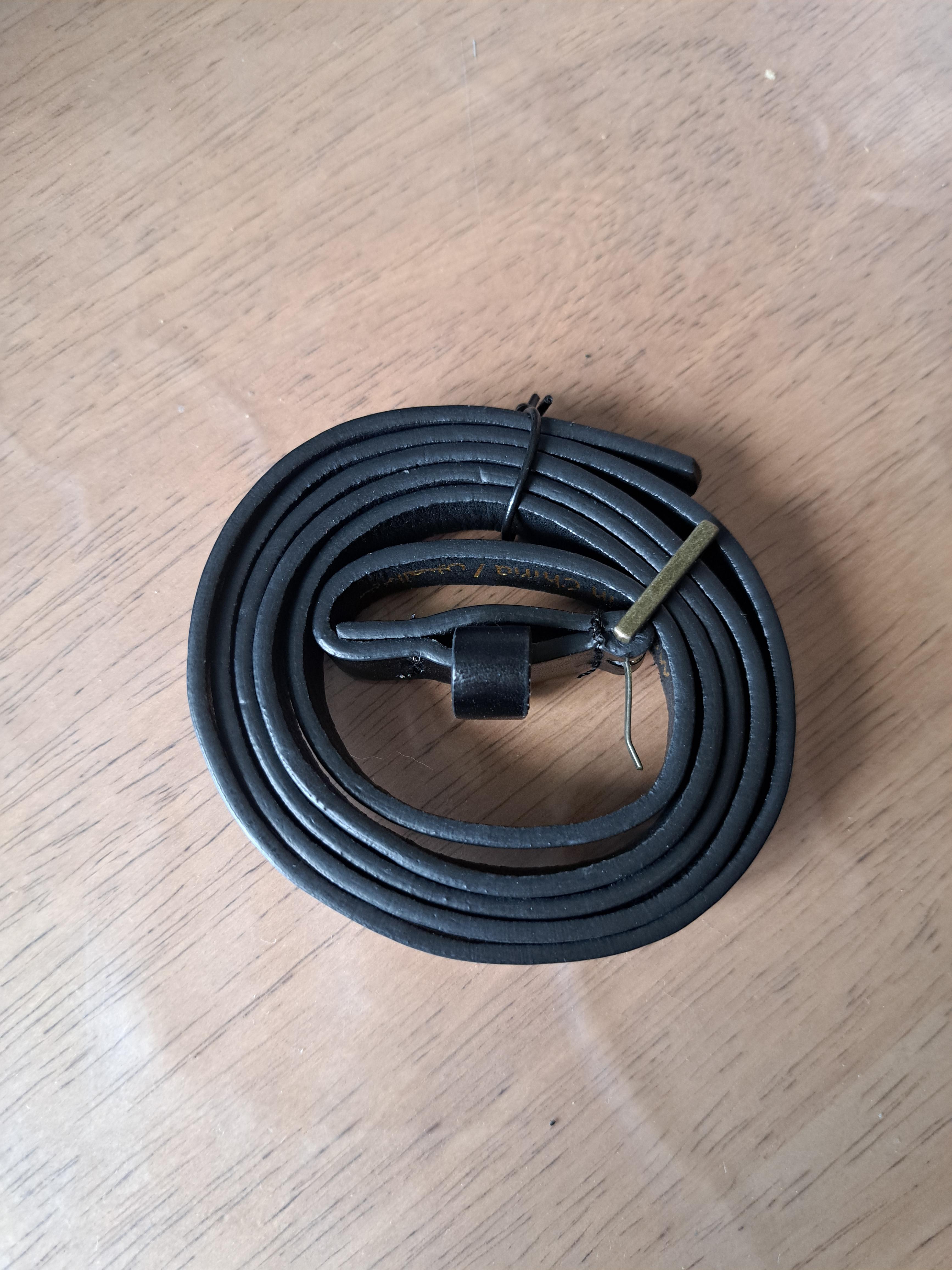 troc de troc ceinture femme noire. image 1