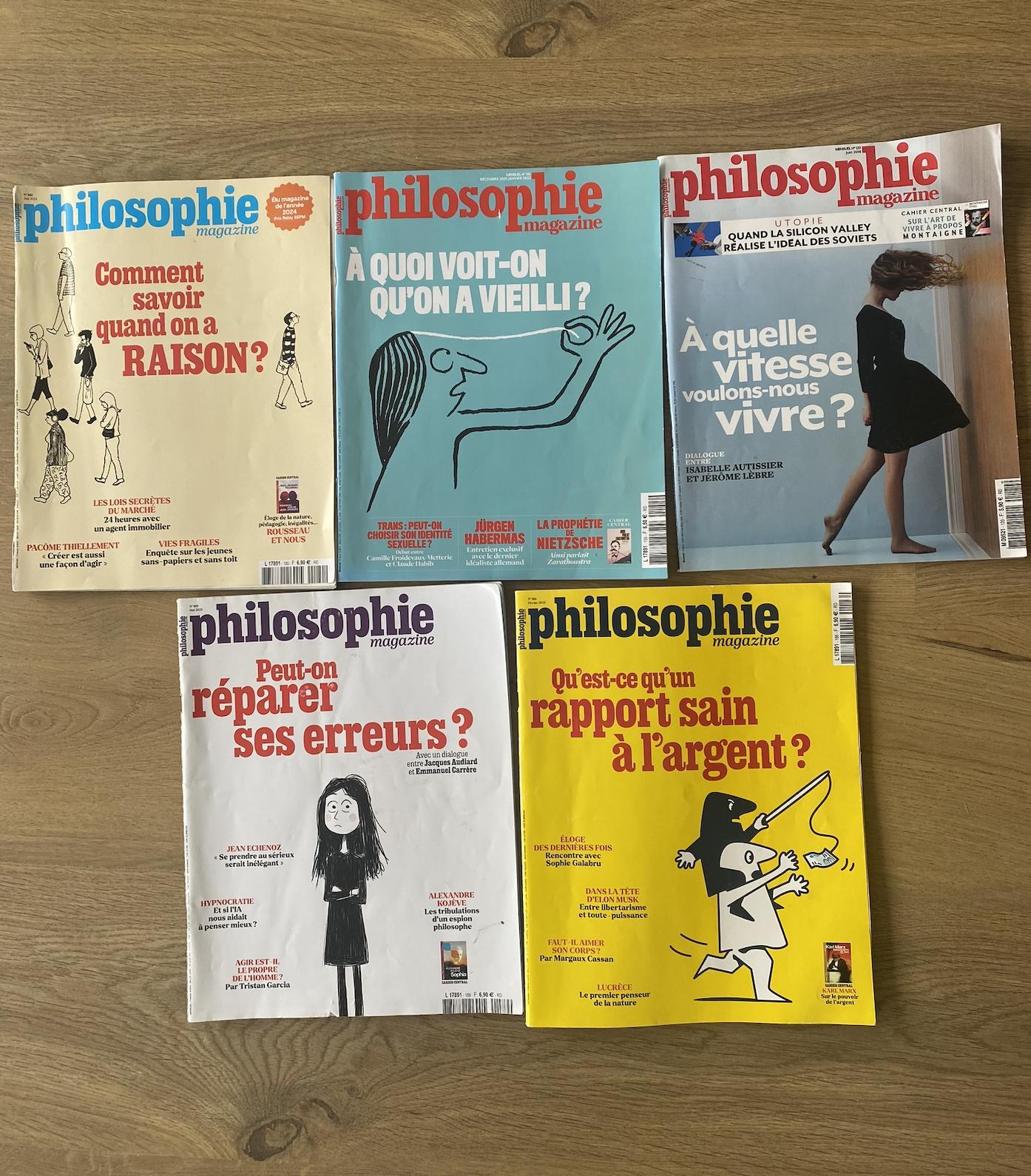 troc de troc lot philosophie magazine image 0