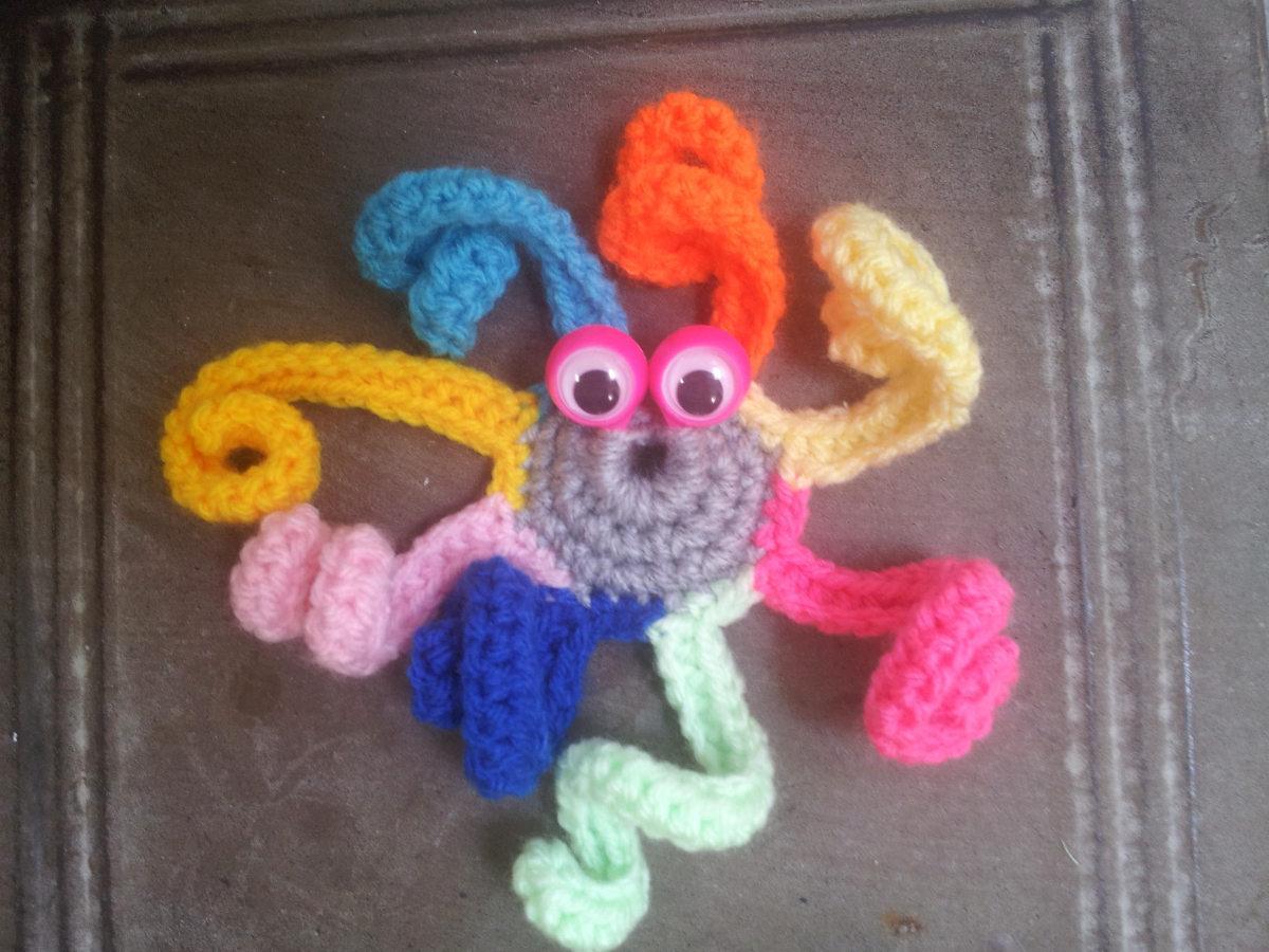 troc de troc petite pieuvre au crochet faite main #10 image 2