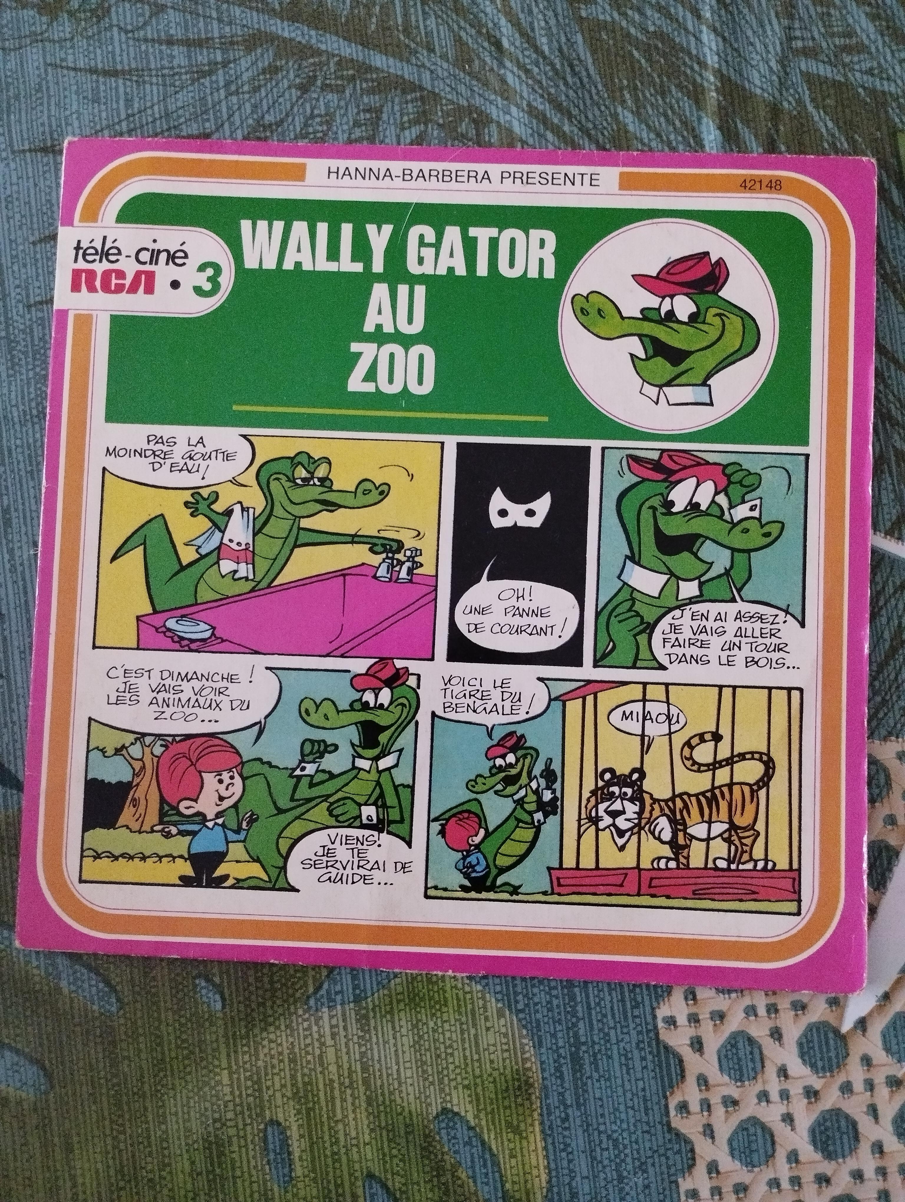 troc de troc rare disque vinyle 45t - wally gator au zoo image 0