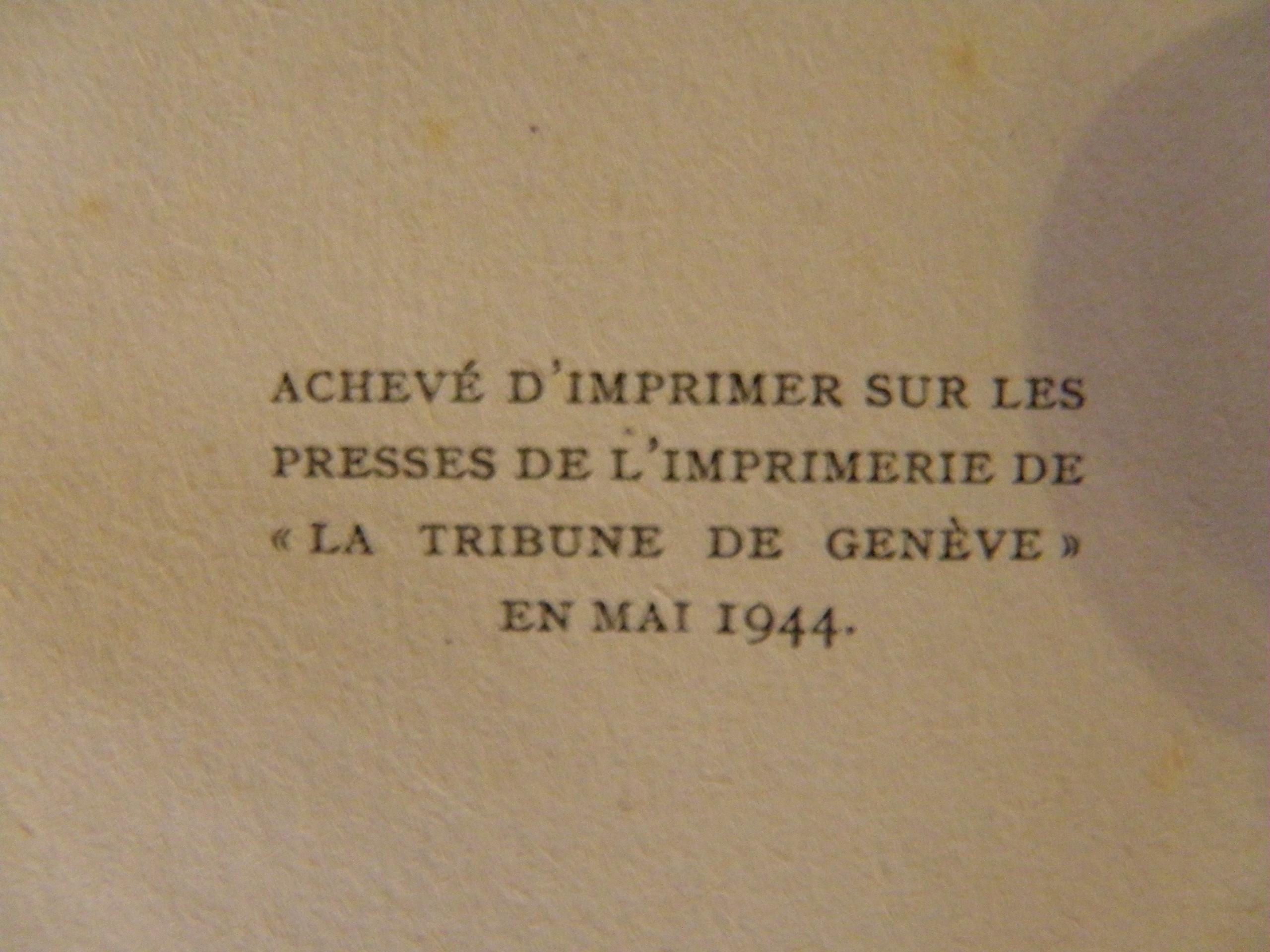 troc de troc petit livre 1944, roméo et juliette shakespeare image 2