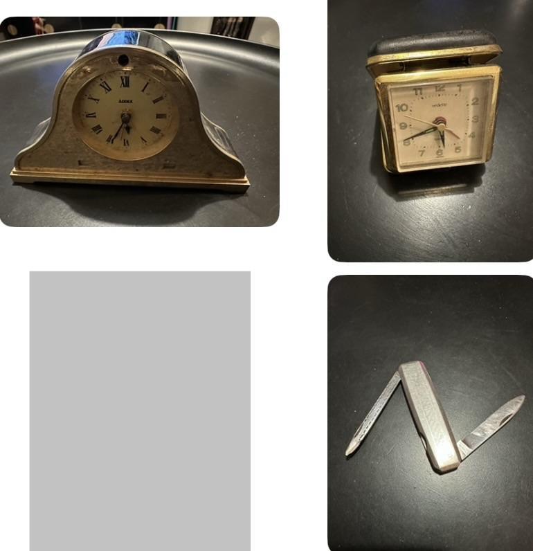 troc de troc lot horloges et couteau image 0