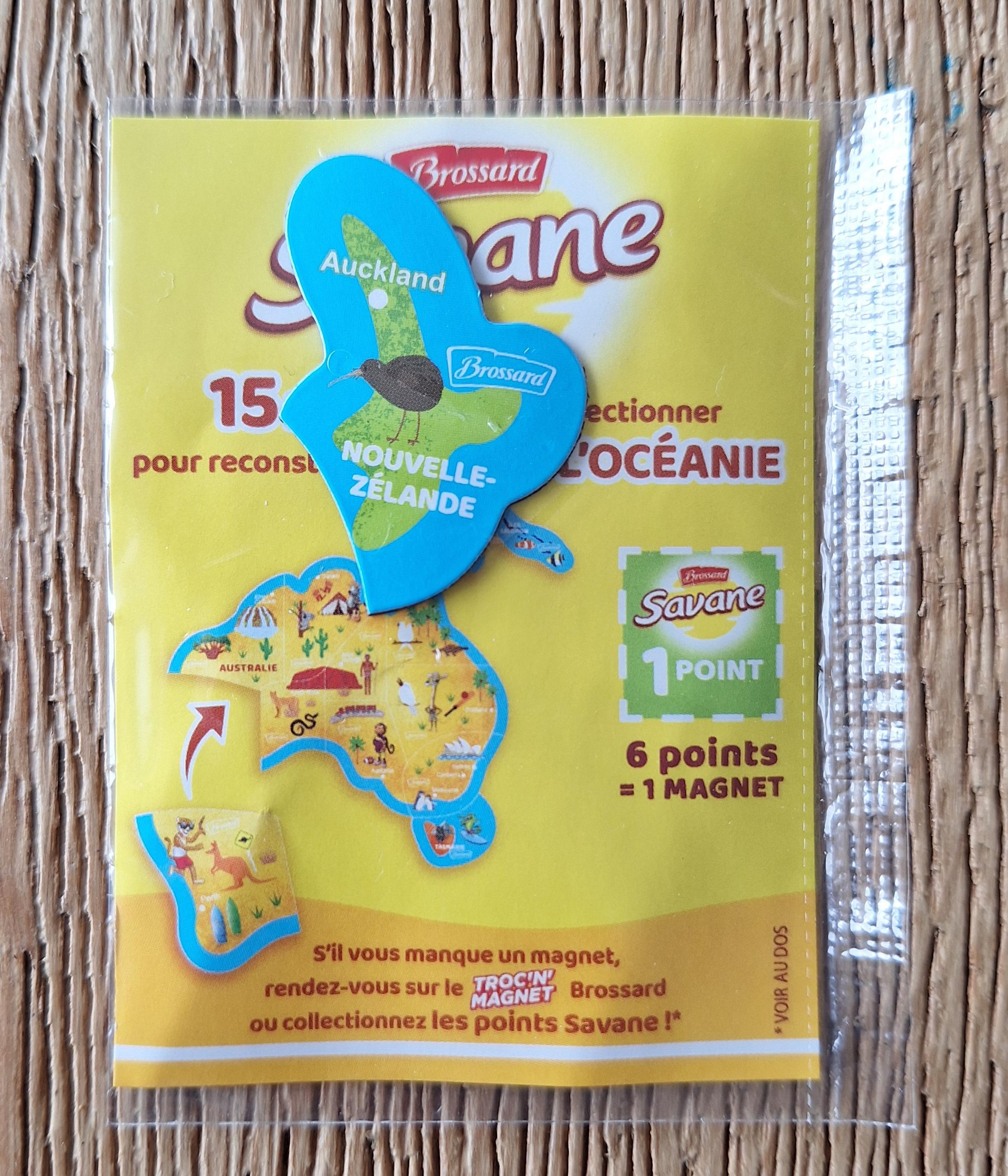 troc de troc magnet savane brossard - océanie - nouvelle zélande image 0