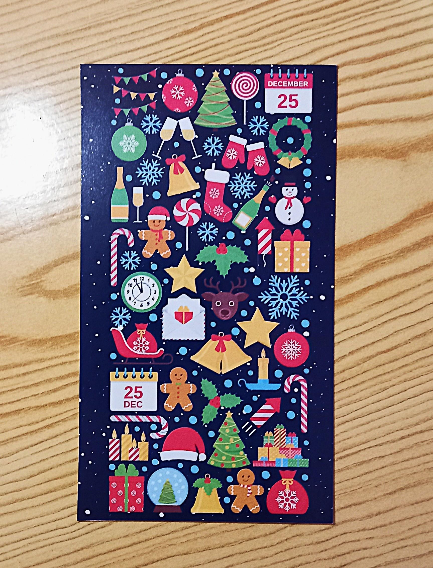troc de troc carte "motifs de noël". image 0