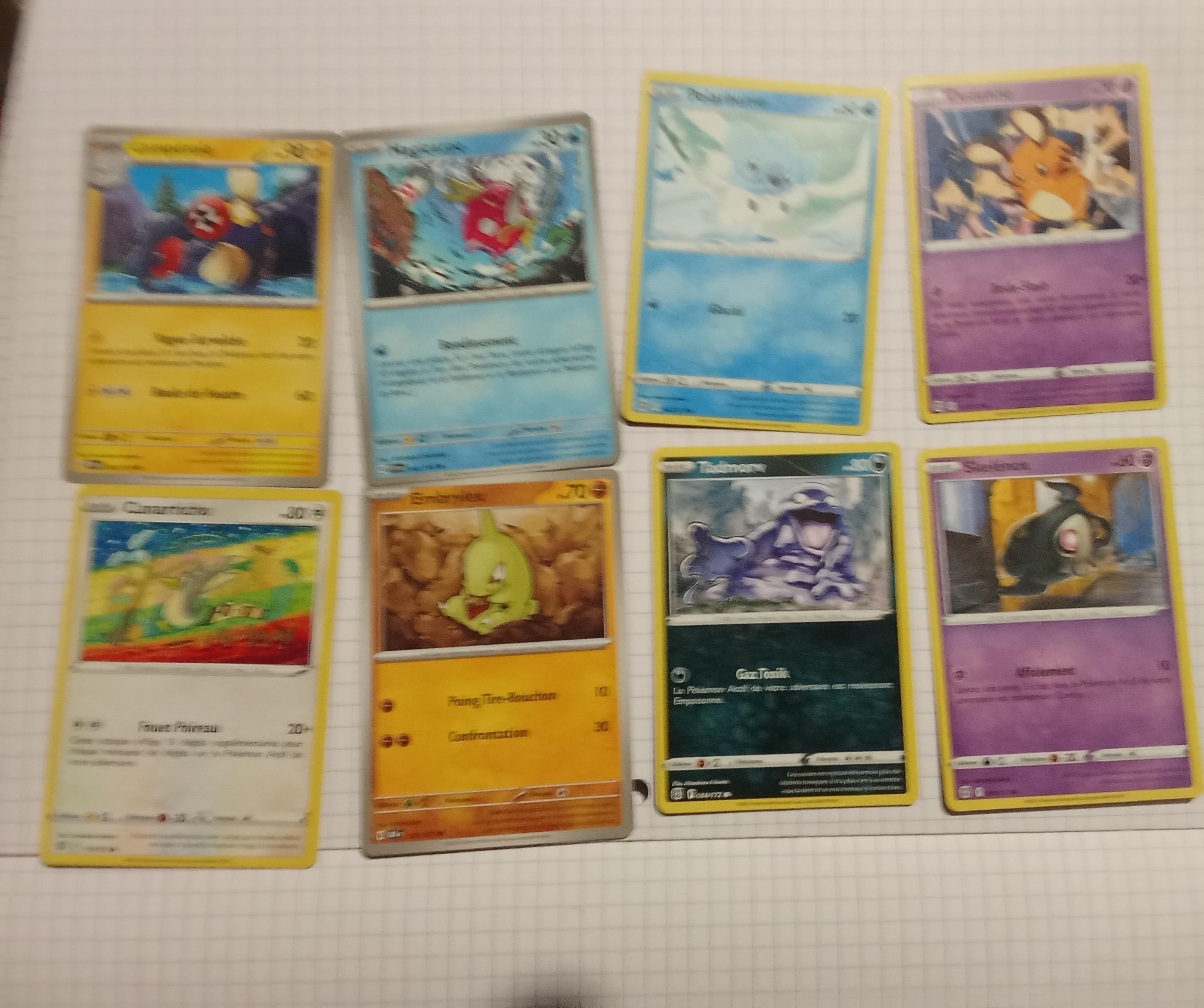 troc de troc lot cartes pokémon réserver ventura image 1