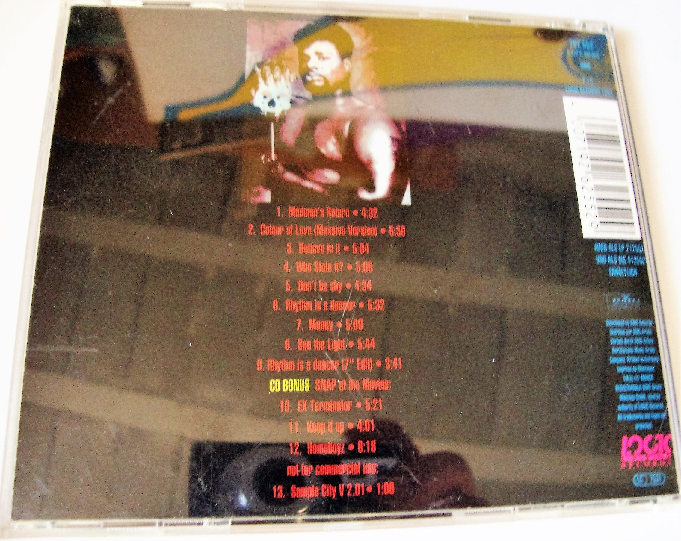 troc de troc cd album snap!  " the madman's return" image 2