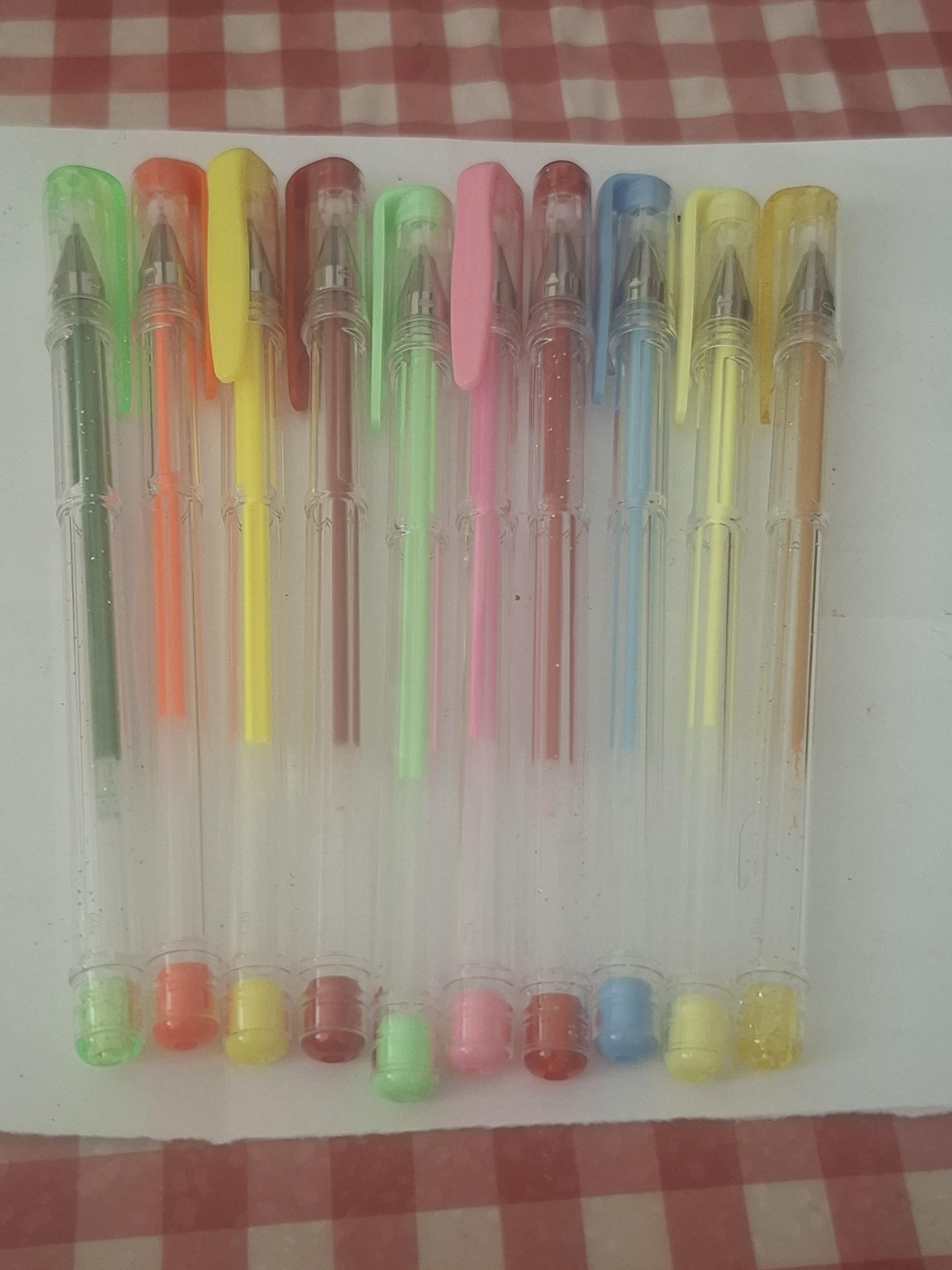 troc de troc lot 10 stylos gel image 0