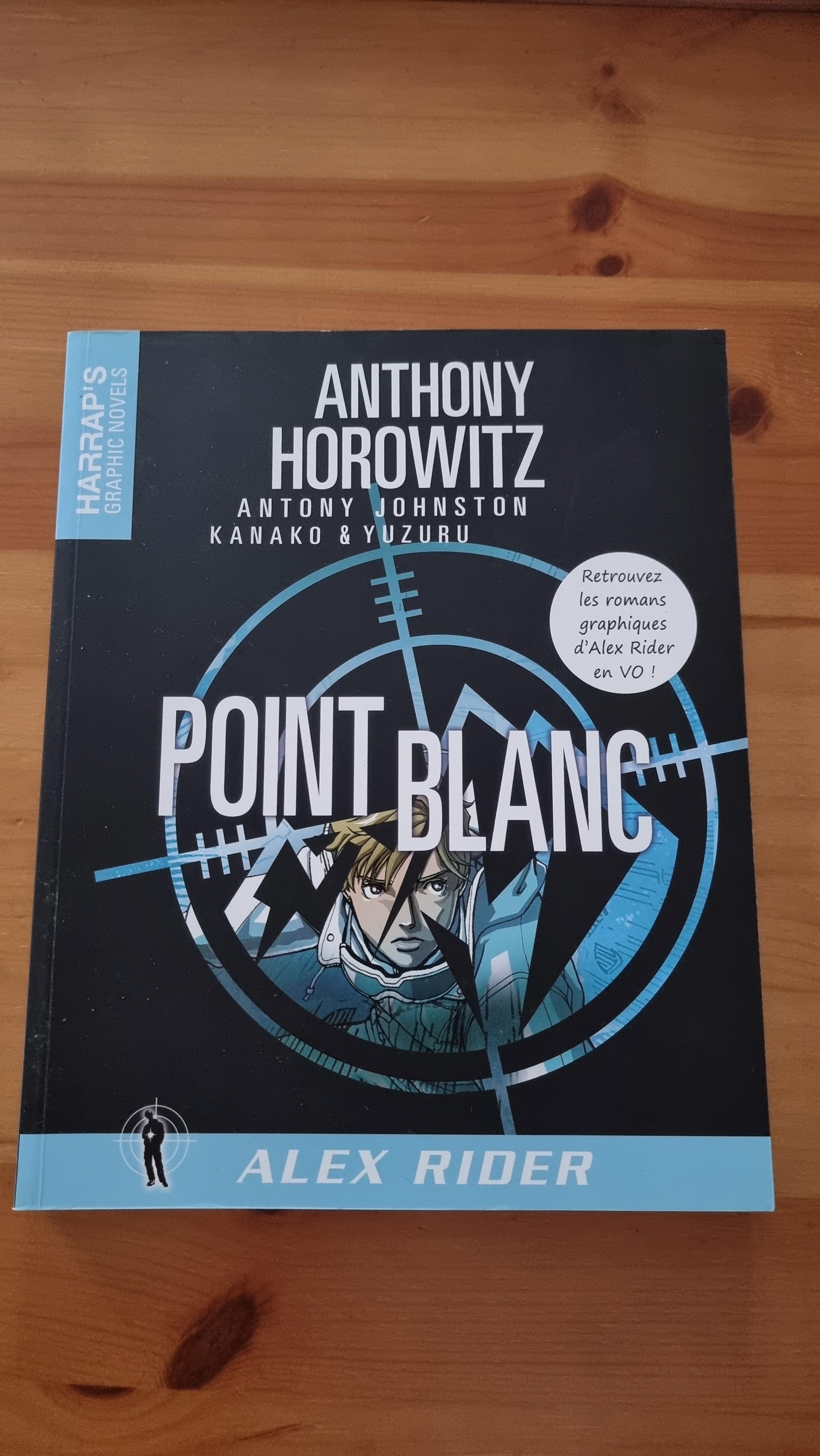 troc de troc anthony horowitz - point blanc - roman vo image 0
