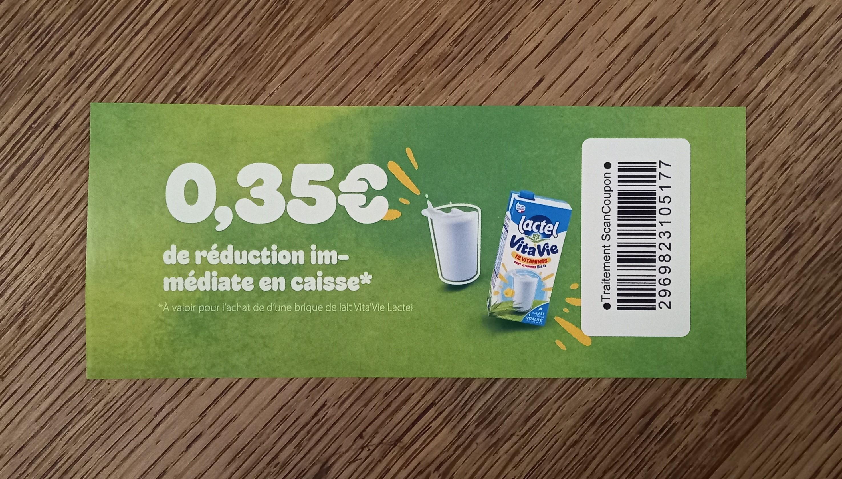 troc de troc bon de réduction lactel. image 0