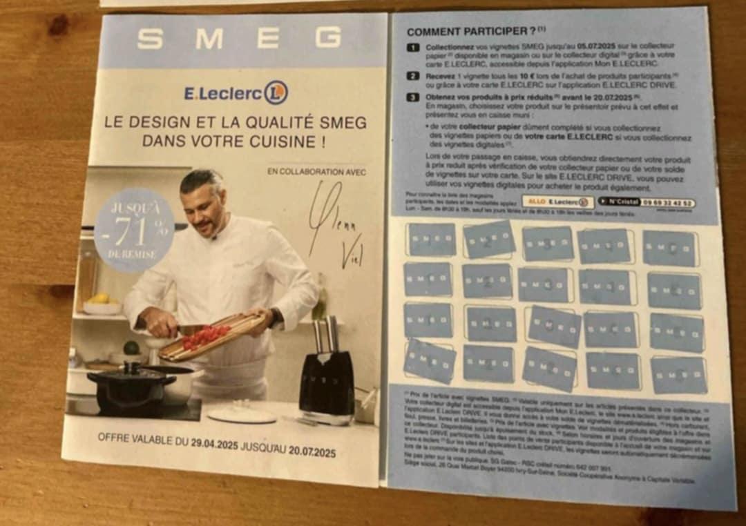troc de troc lot 1 - 20 vignettes smeg leclerc image 0