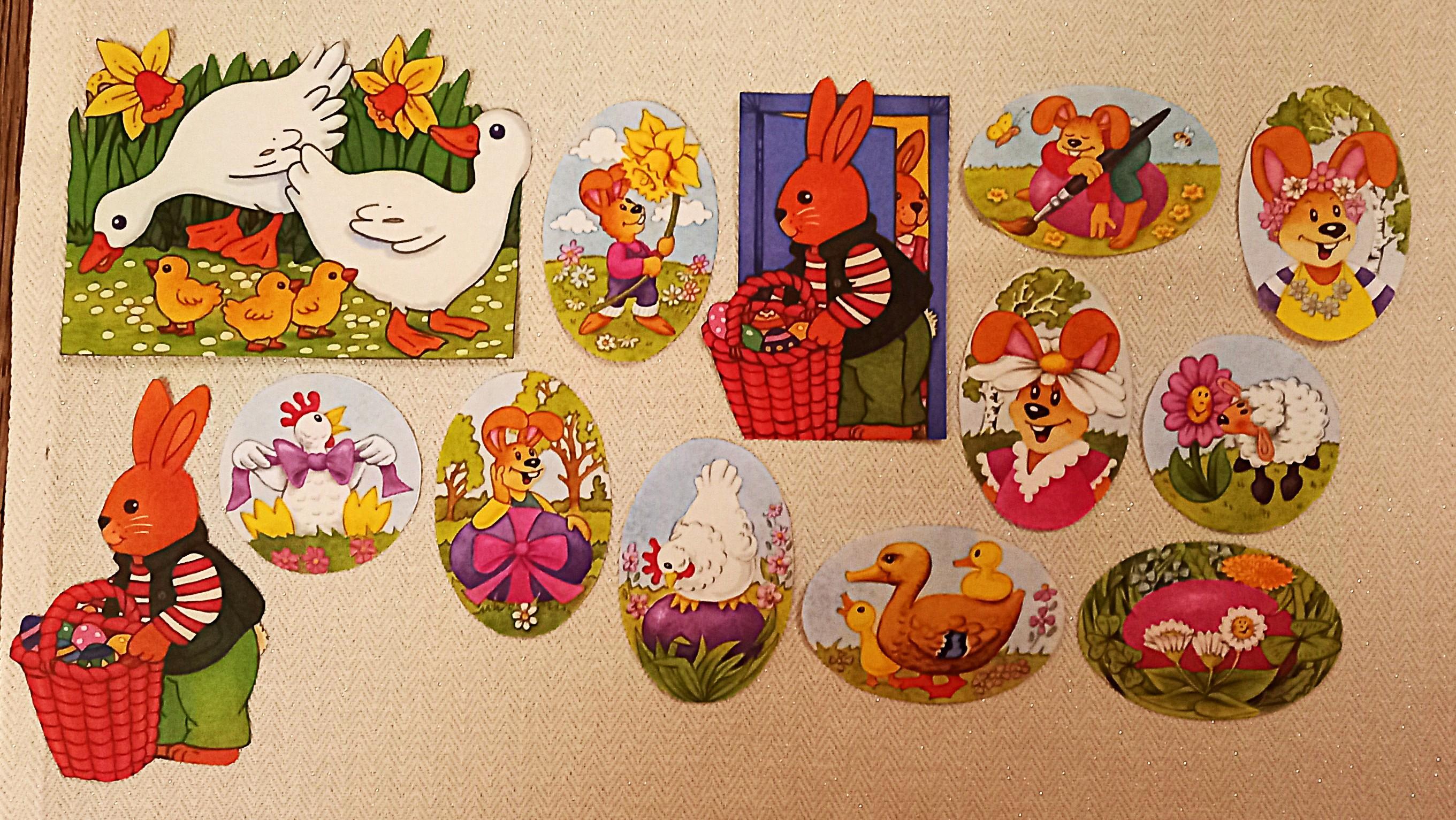 troc de troc etiquettes de pâques. image 0