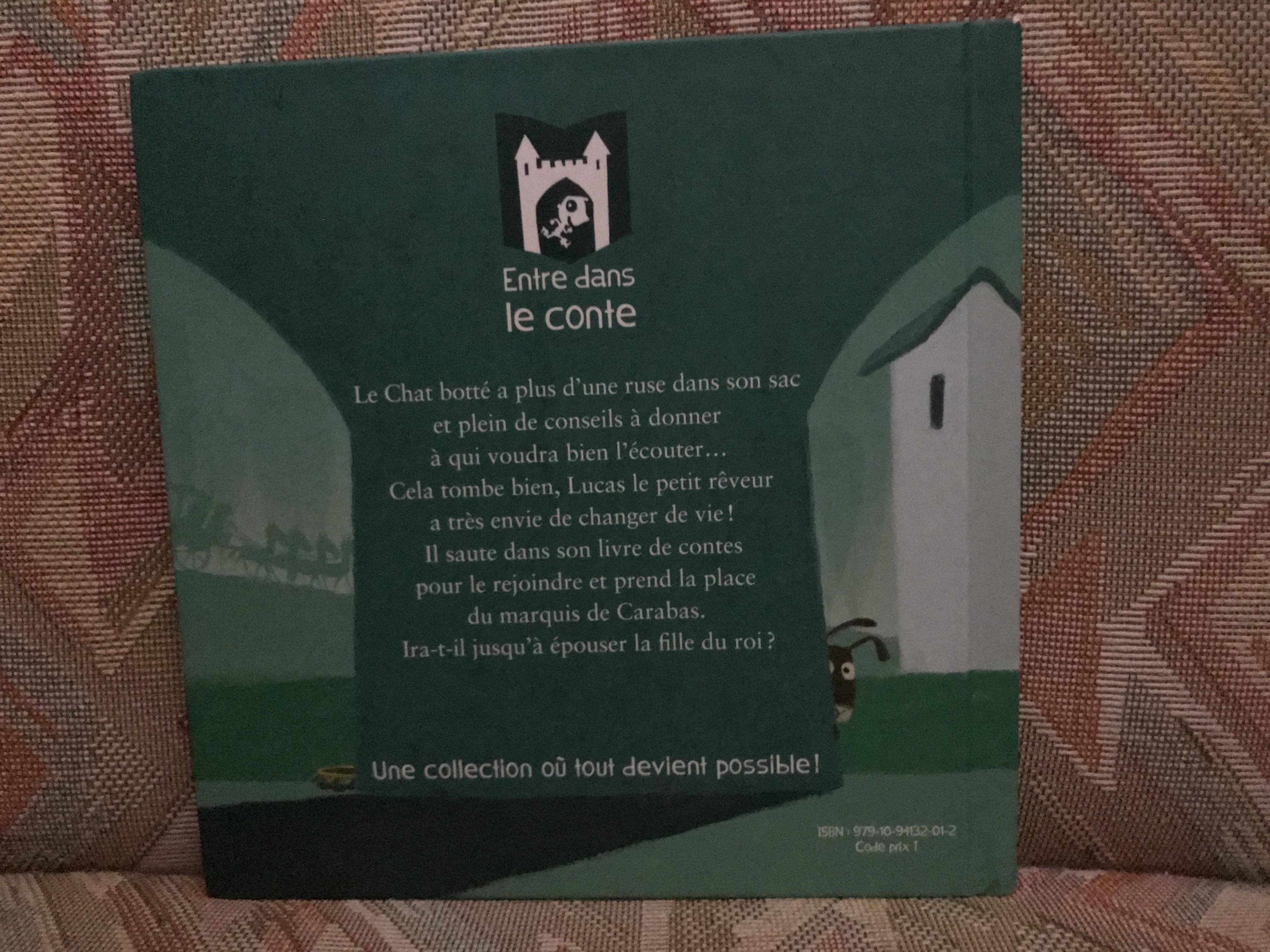 troc de troc réservé /// livre enfant " le chat botté " image 1