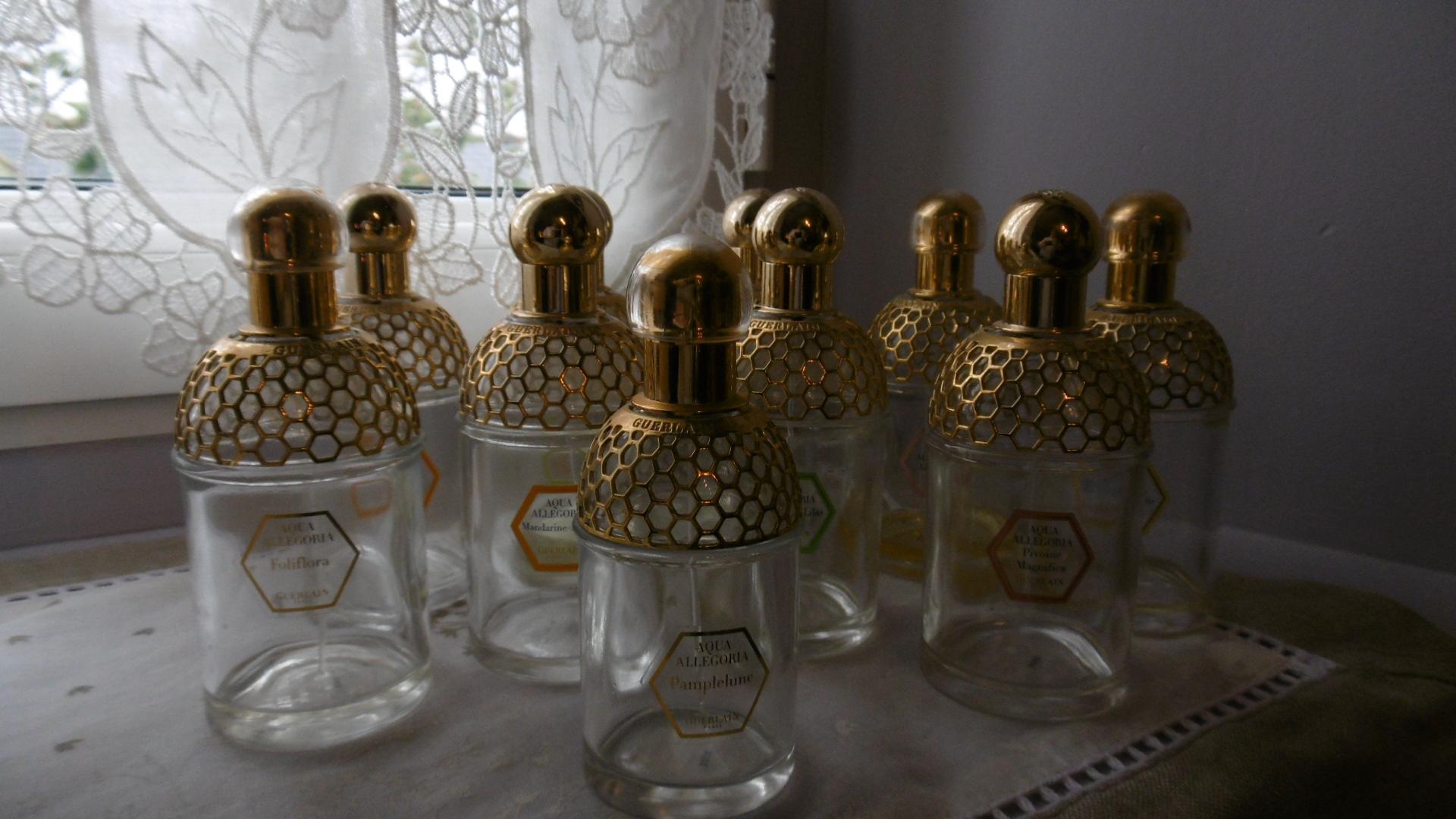 troc de troc flacons vides aqua aleegoria guerlain image 0