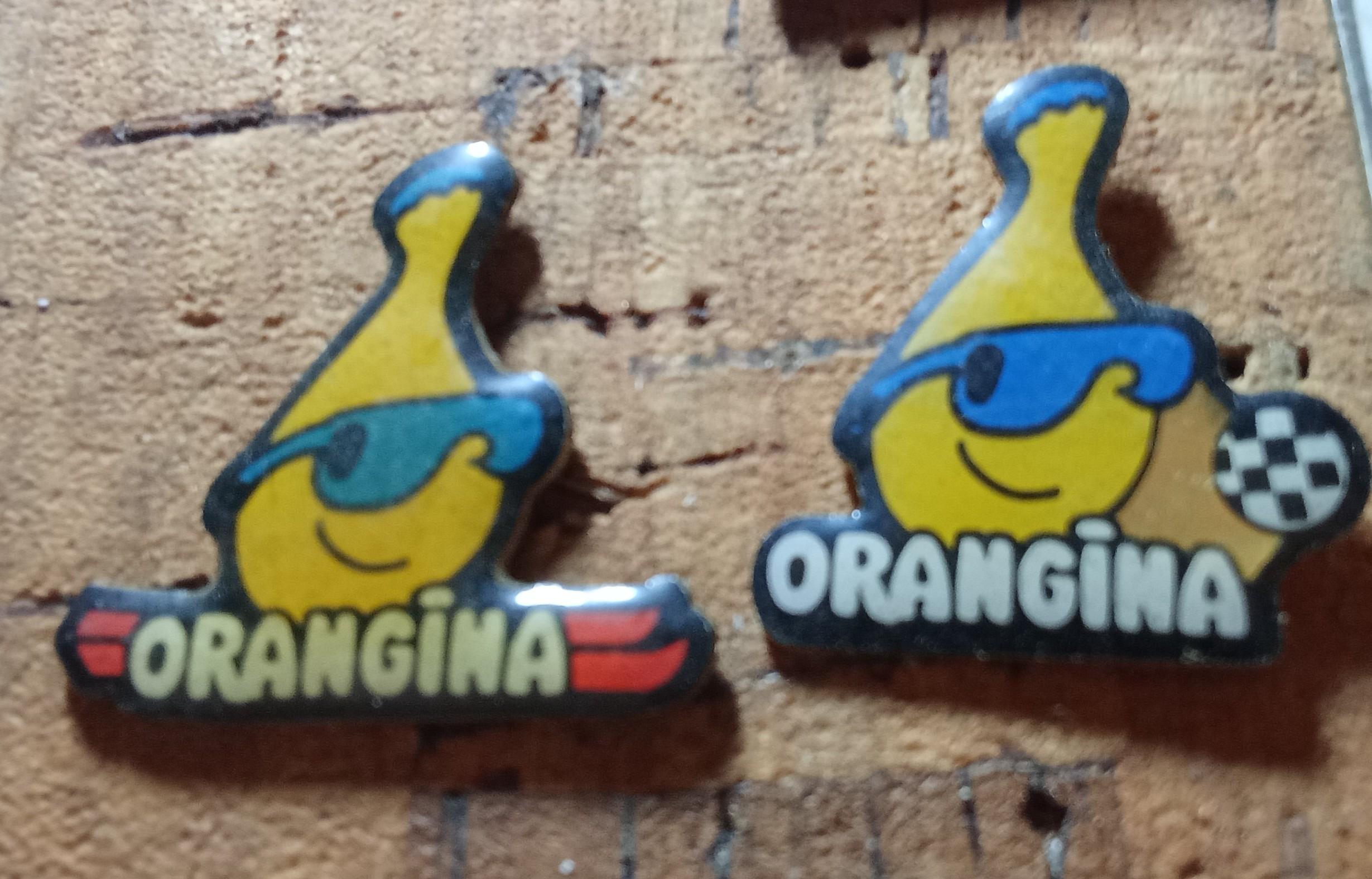 troc de troc pin's orangina avec attache image 0