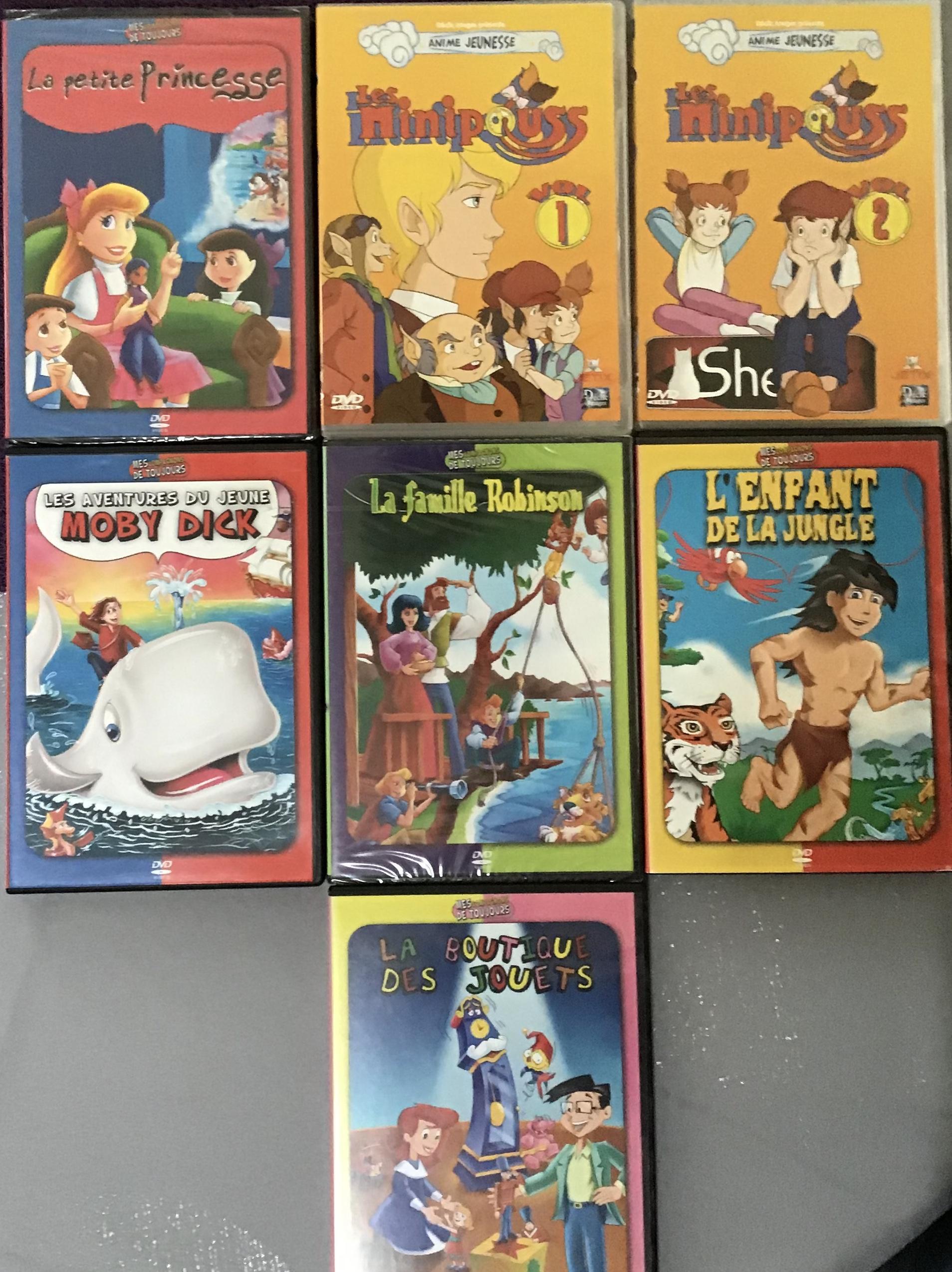 troc de troc lot de 7 dvd enfant image 0