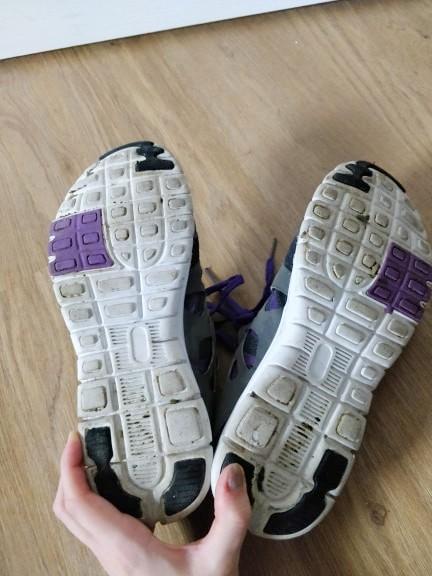 troc de troc don baskets noires et violettes image 2