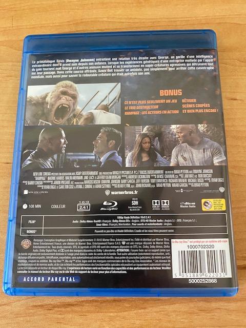 troc de troc bluray rampage - hors de contrôle - dwayne johnson image 1