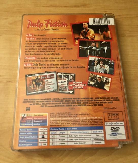 troc de troc dvd pulp fiction en boitier collector (pour collectionneur) image 1