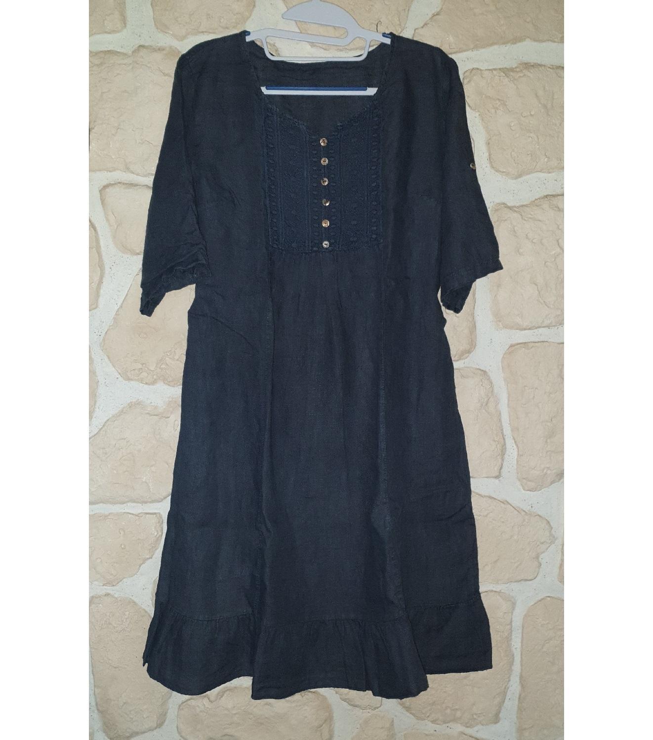 troc de troc robe en lin 42 à recoudre image 0