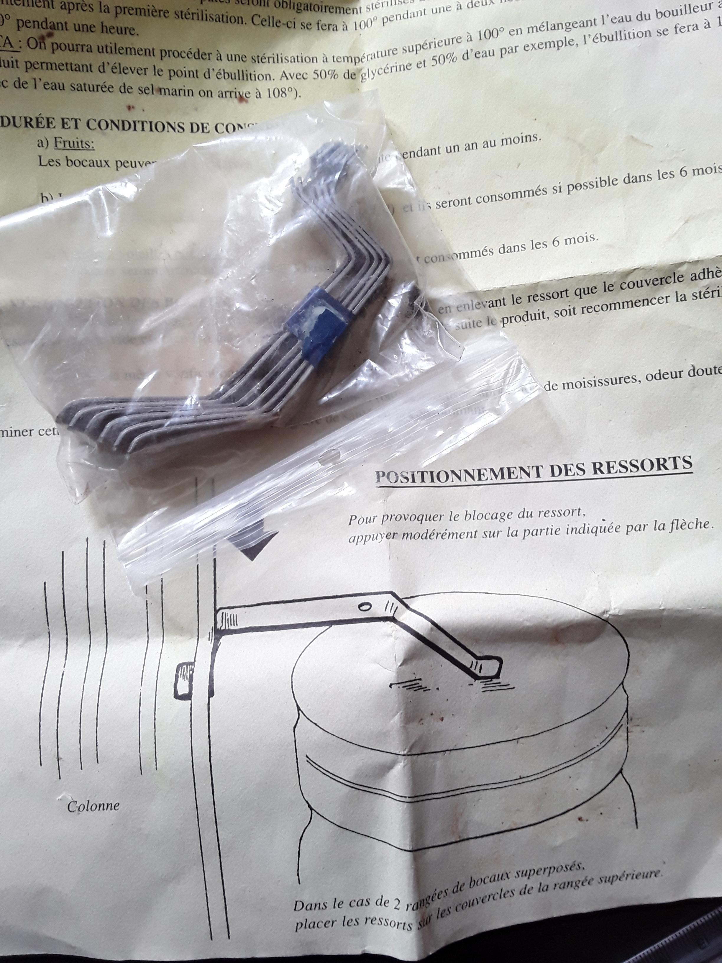 troc de troc 6 ressorts pour stabiliser bocaux image 0