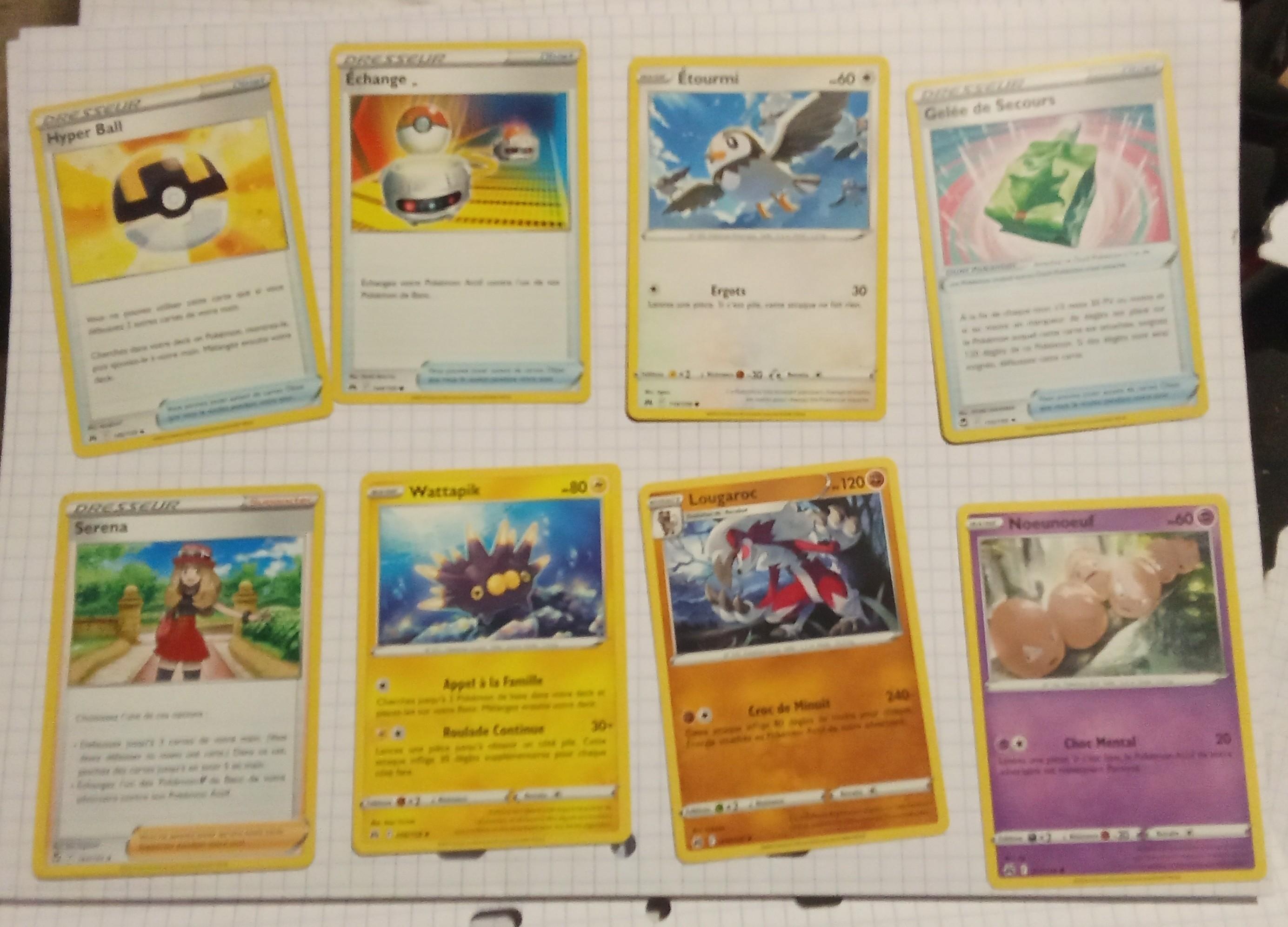 troc de troc lot cartes pokémon réserver ventura image 0
