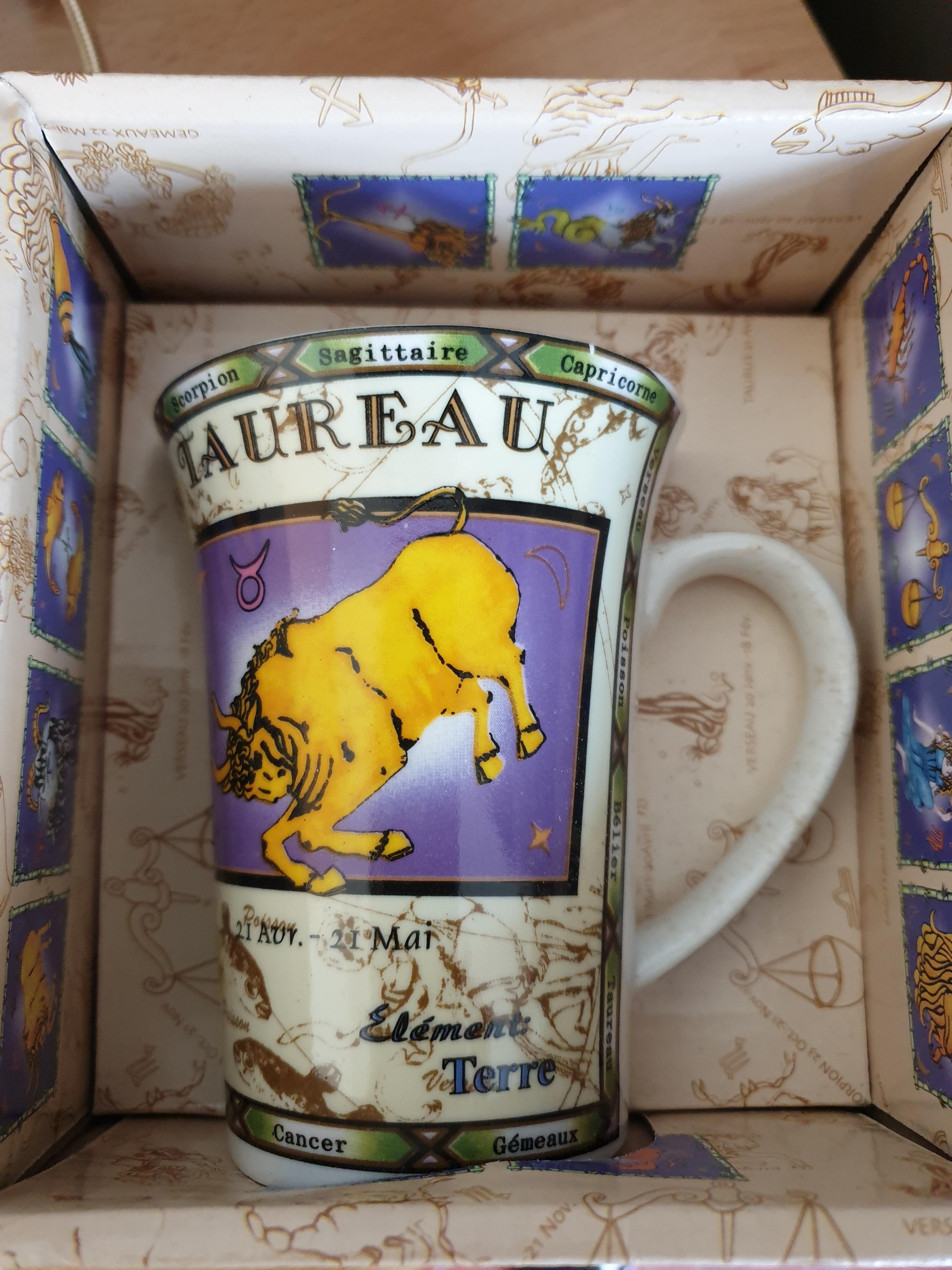 troc de troc réservé ** mug taureau image 0