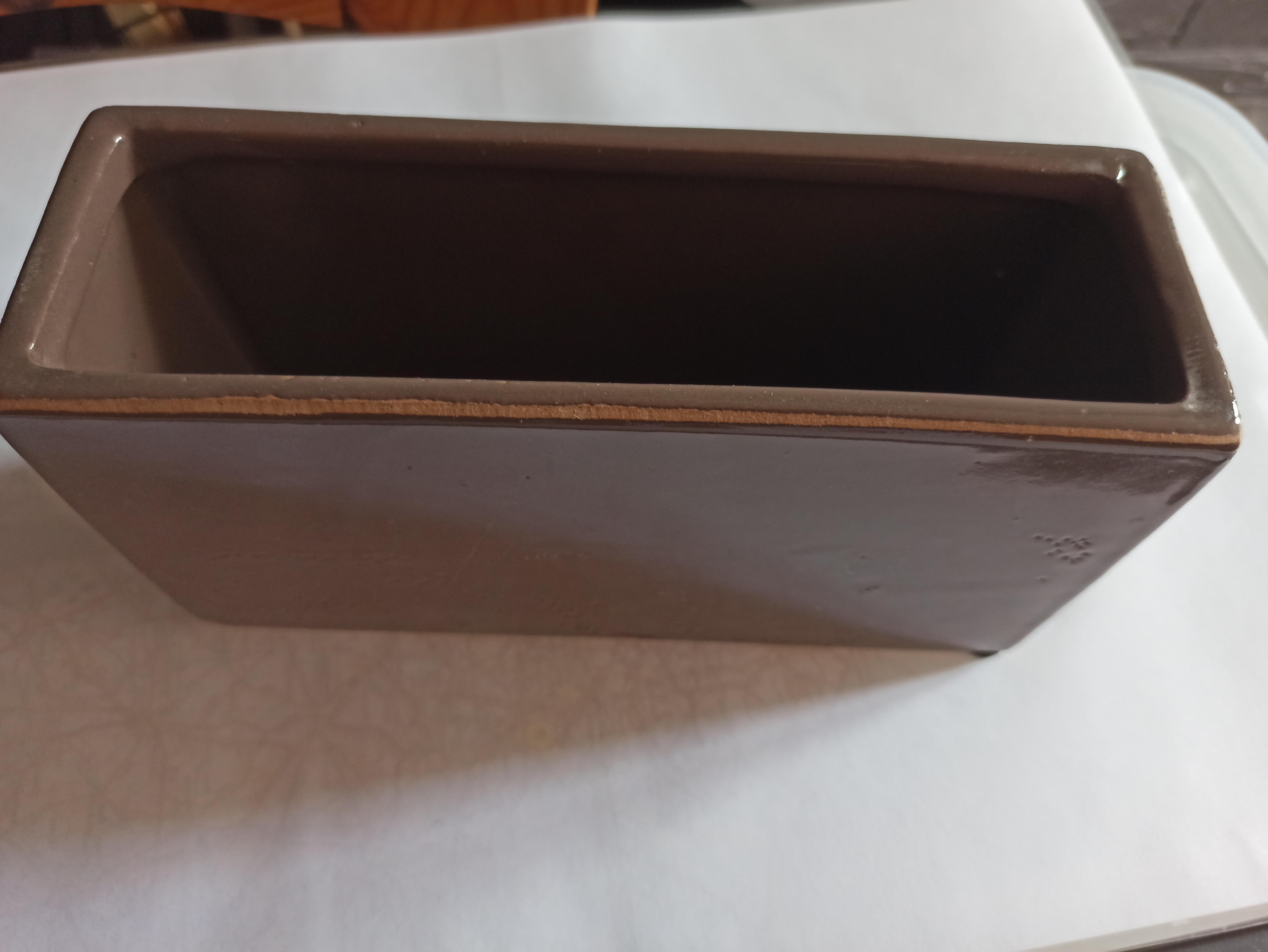 troc de troc vase rectangle en céramique image 0