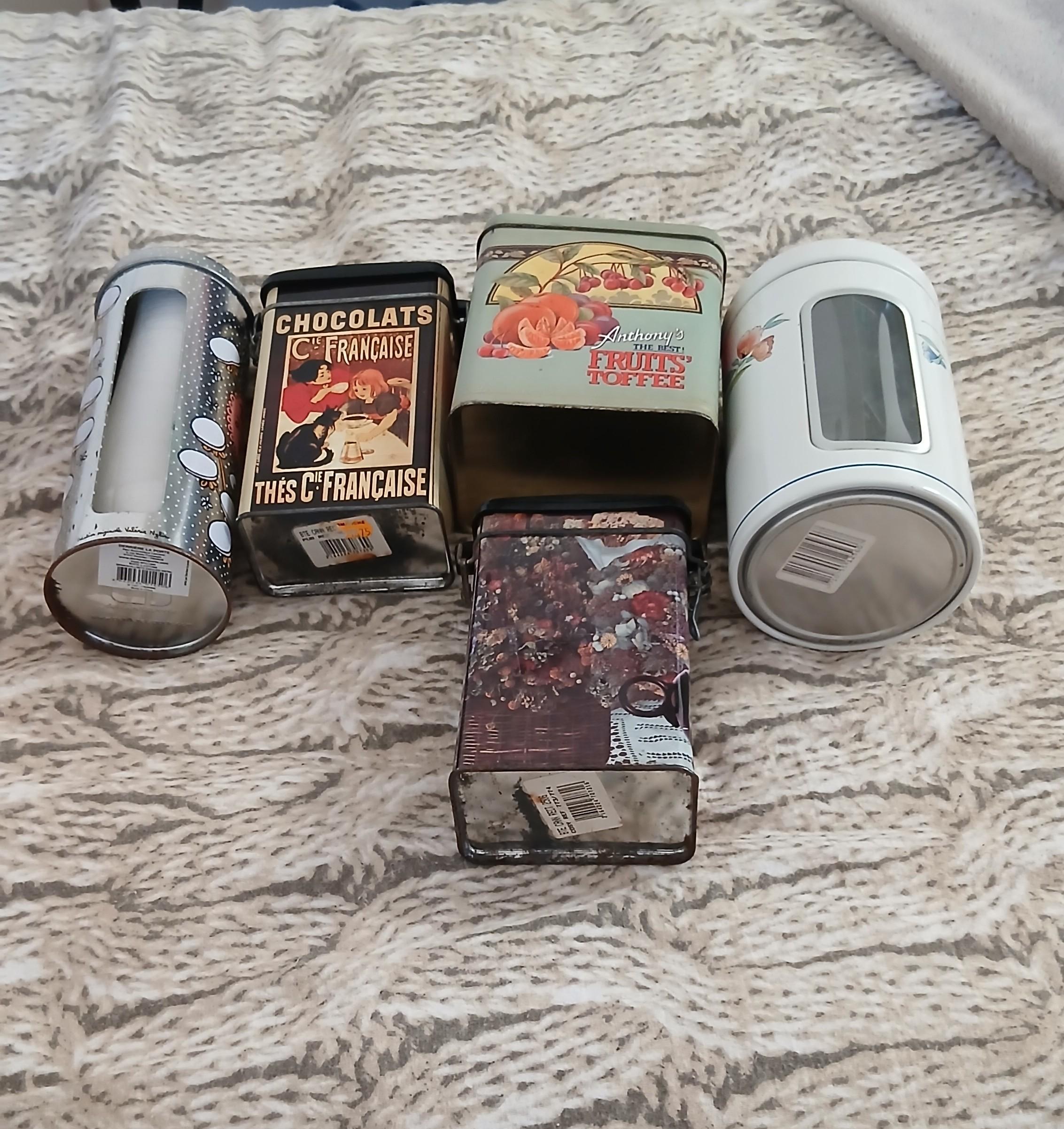 troc de troc lots de boîtes en fer image 0