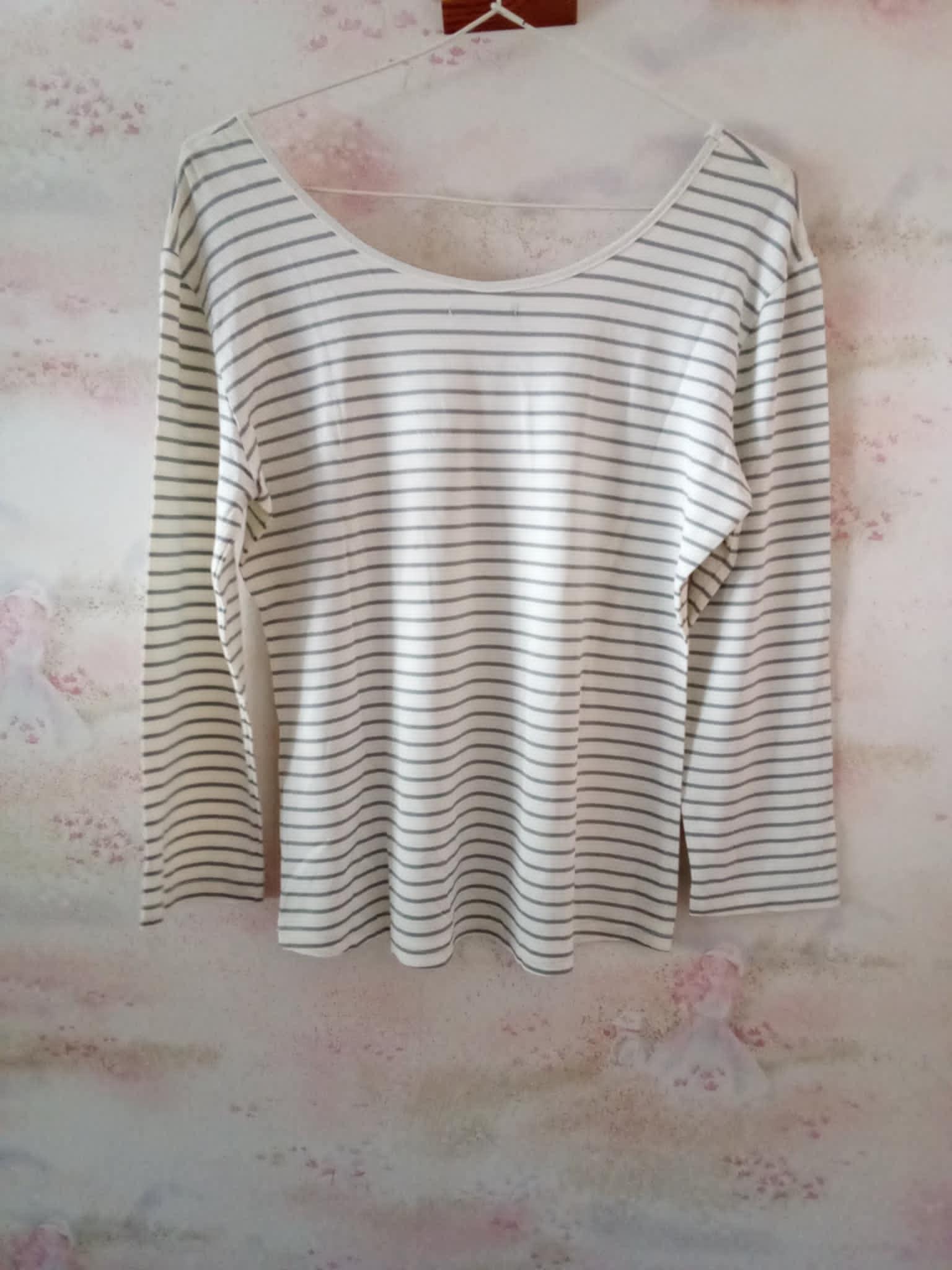 troc de troc haut rayé marque  le petit marin taille 5  acetate et elasthane image 1