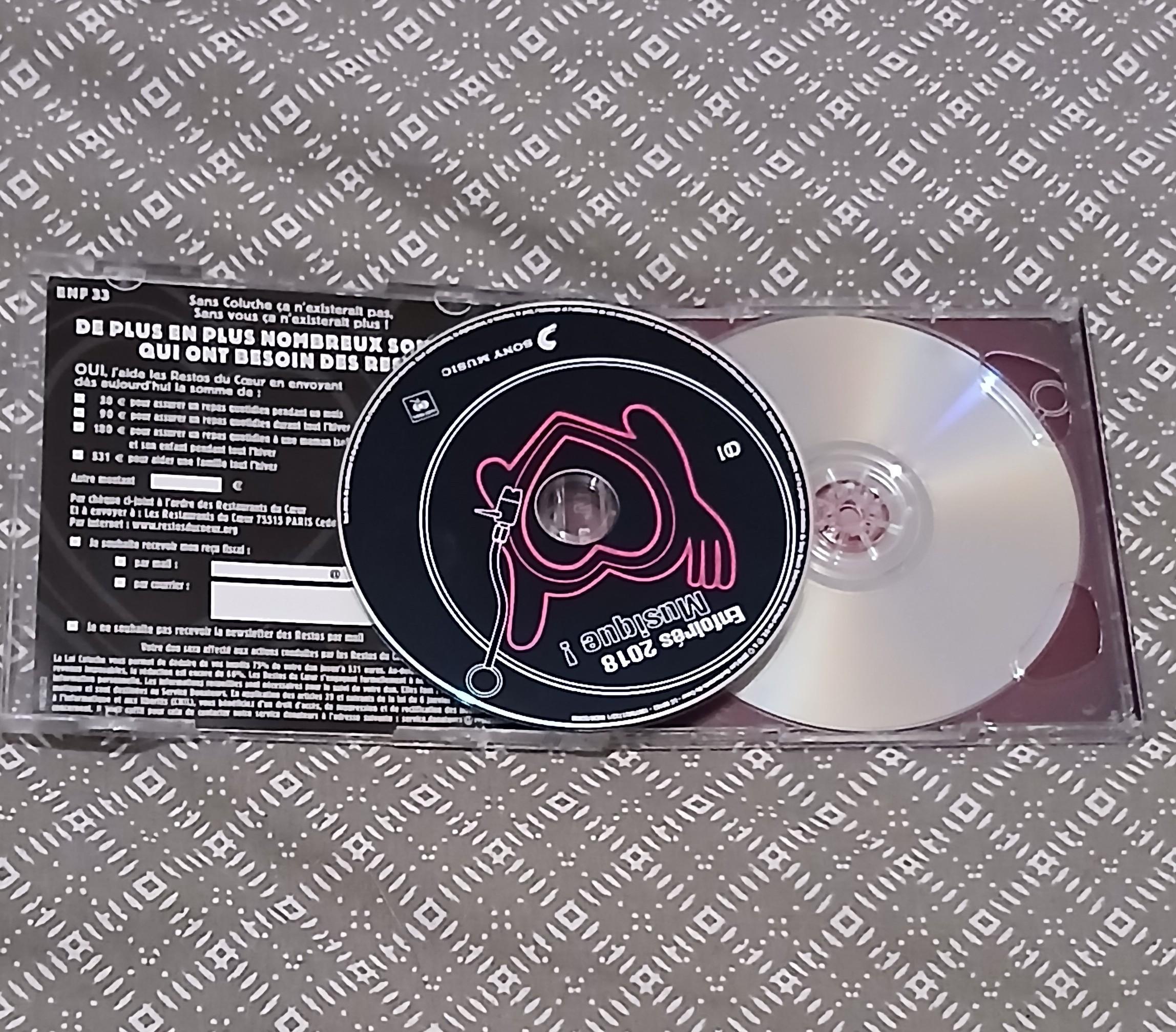 troc de troc reserver bulle un cd les enfoirés 2018 image 2