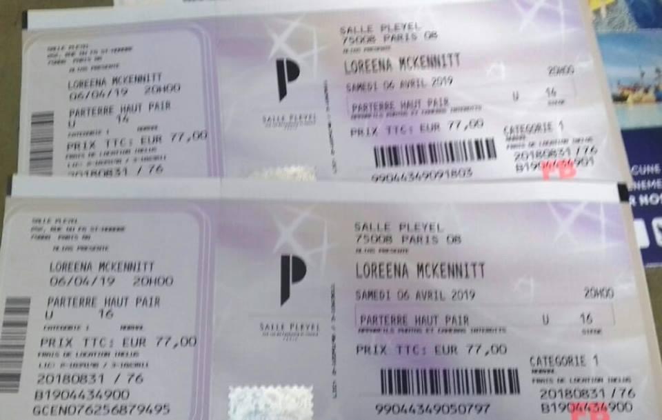 troc de troc echange billets loreena mckennitt image 0